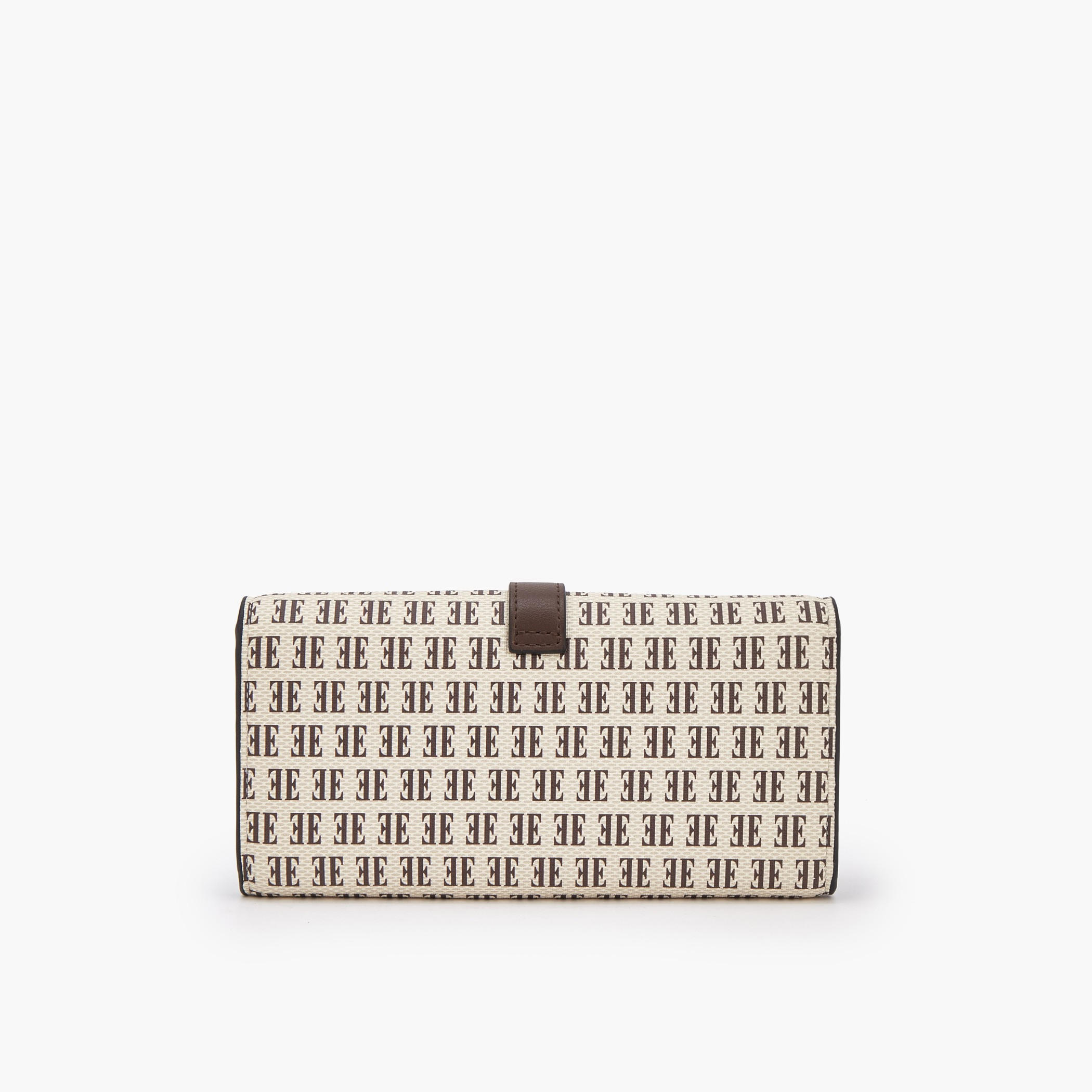 Elle Monogram Print Wallet with Snap Button Closure-women-bagsandwallets-wallets-image-4