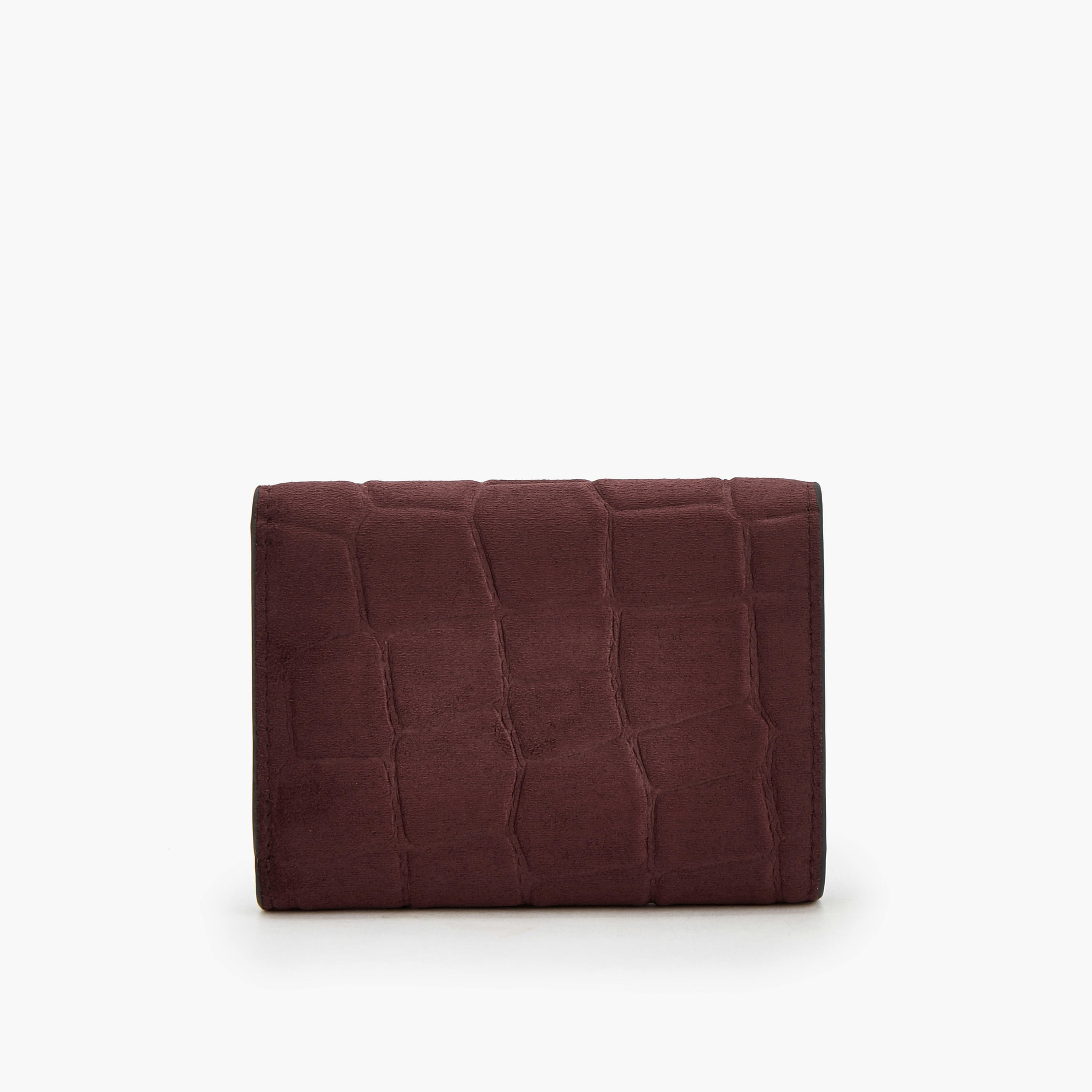 Celeste Textured Bi-Fold Wallet with Snap Closure-women-bagsandwallets-wallets-image-2