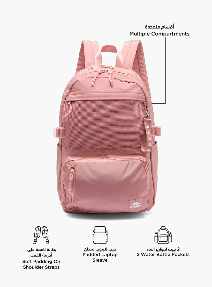 Kappa Solid School Backpack for Kids 13+ Years with Padded Laptop Sleeve-boys-accessories-bagsandbackpacks-image-2