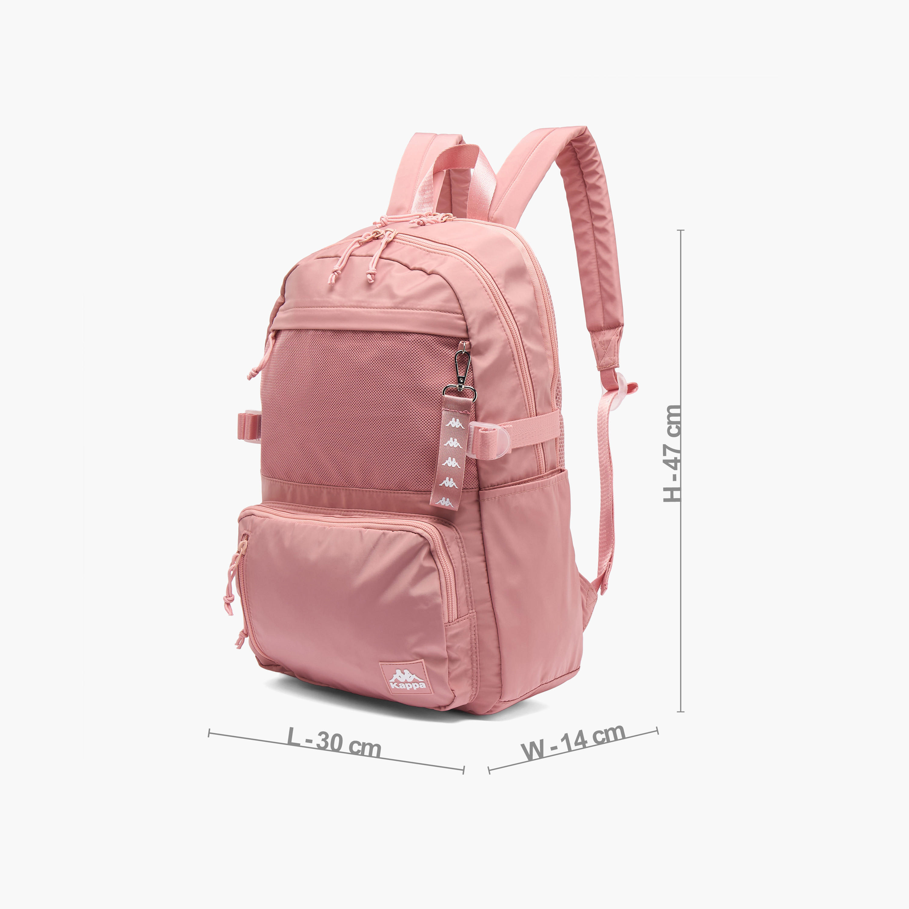 Kappa Solid School Backpack for Kids 13+ Years with Padded Laptop Sleeve-boys-accessories-bagsandbackpacks-image-6