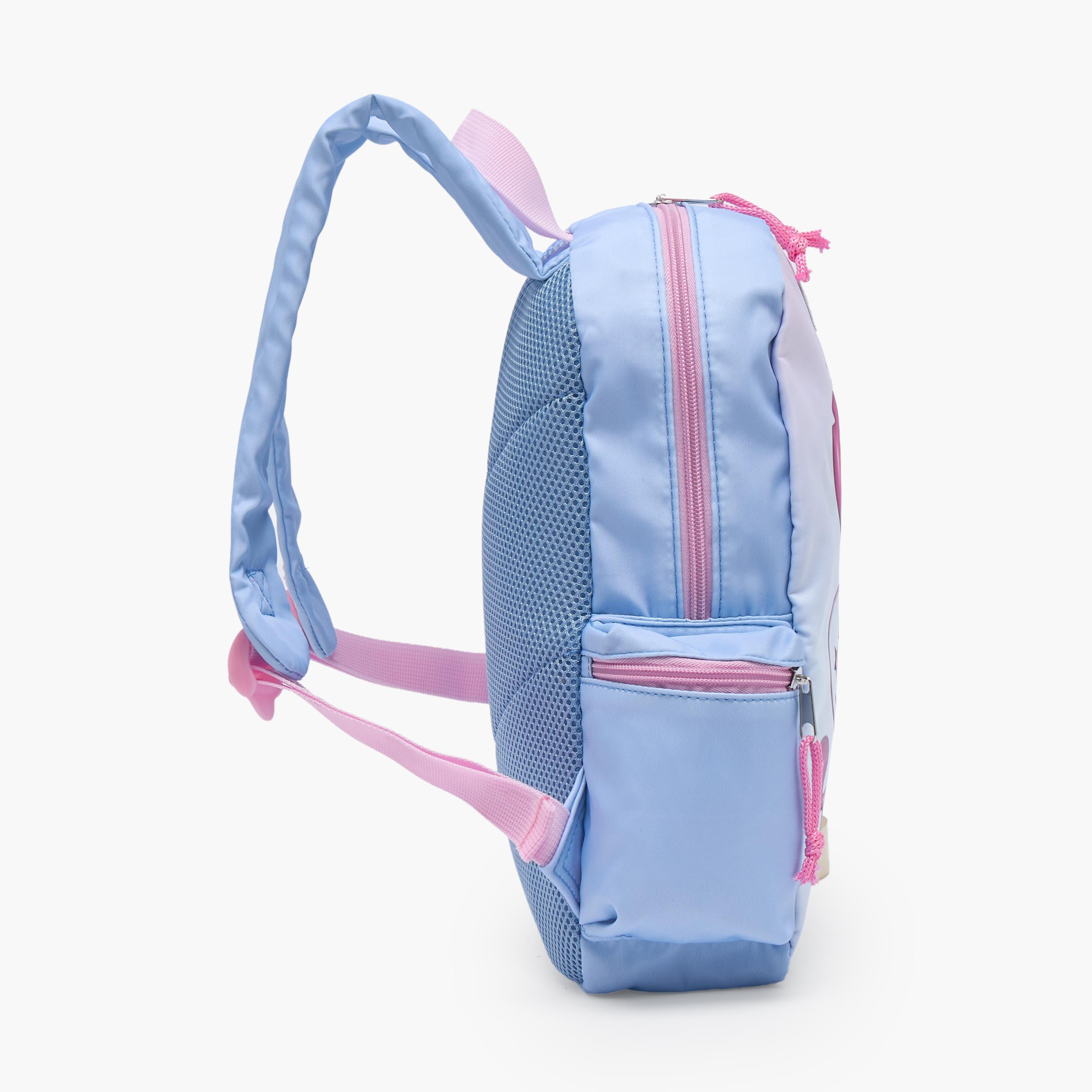 Disney Stitch Print School Backpack for Girls 13 Years+ with Adjustable Shoulder Straps - 17 inches-school-bagsandbackpacks-trolleybags-image-7