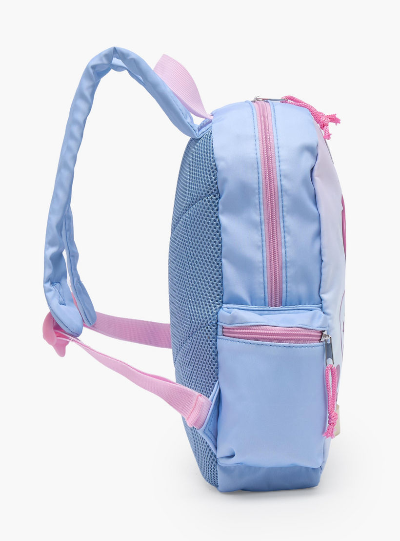 Disney Stitch Print School Backpack for Girls 13 Years+ with Adjustable Shoulder Straps - 17 inches-school-bagsandbackpacks-trolleybags-image-7