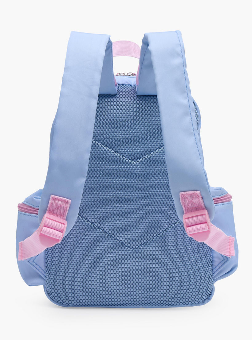Disney Stitch Print School Backpack for Girls 13 Years+ with Adjustable Shoulder Straps - 17 inches-school-bagsandbackpacks-trolleybags-image-8