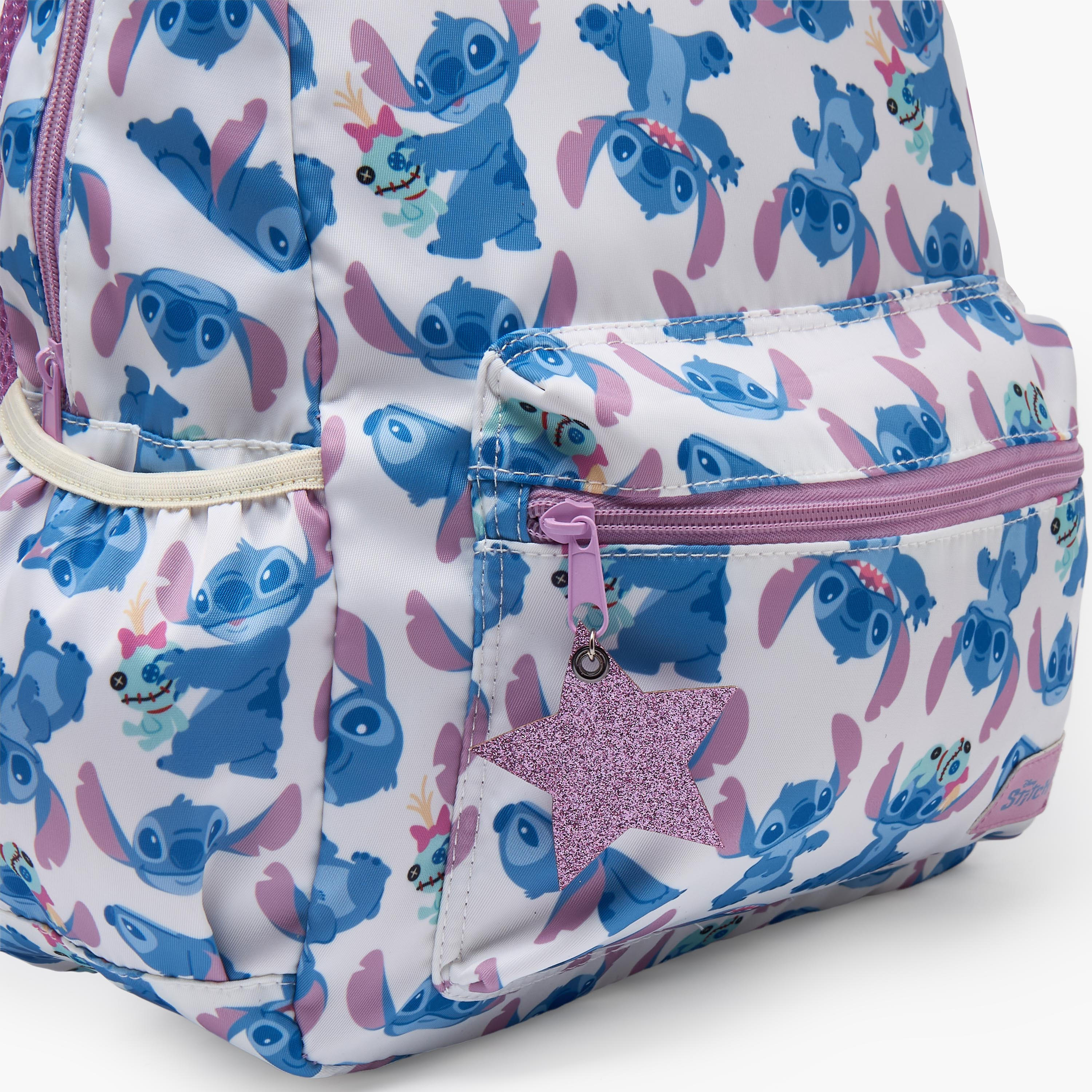 Disney Stitch Print School Backpack for Girls 13 Years+ with Adjustable Shoulder Straps - 18 inches-boys-accessories-bagsandbackpacks-image-3