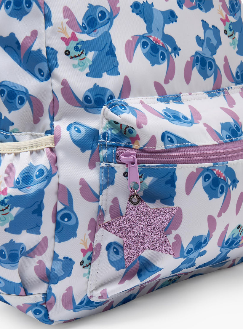 Disney Stitch Print School Backpack for Girls 13 Years+ with Adjustable Shoulder Straps - 18 inches-boys-accessories-bagsandbackpacks-image-3