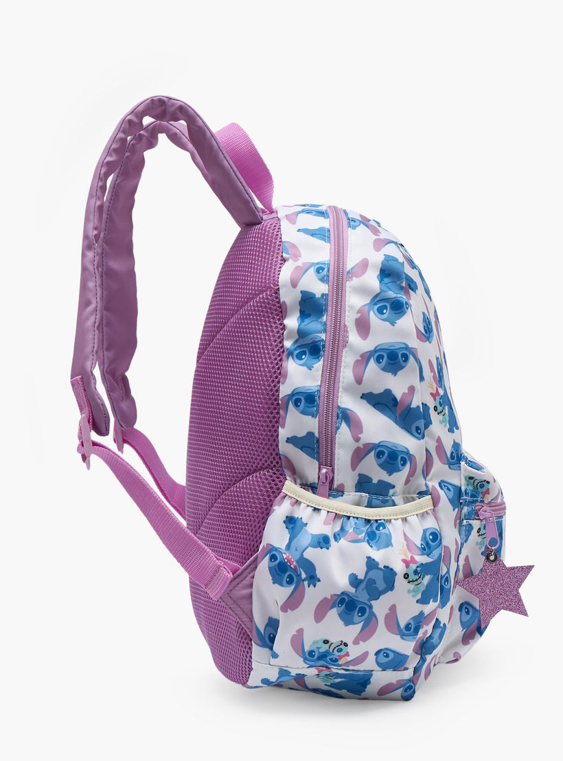 Disney Stitch Print School Backpack for Girls 13 Years+ with Adjustable Shoulder Straps - 18 inches-boys-accessories-bagsandbackpacks-image-6