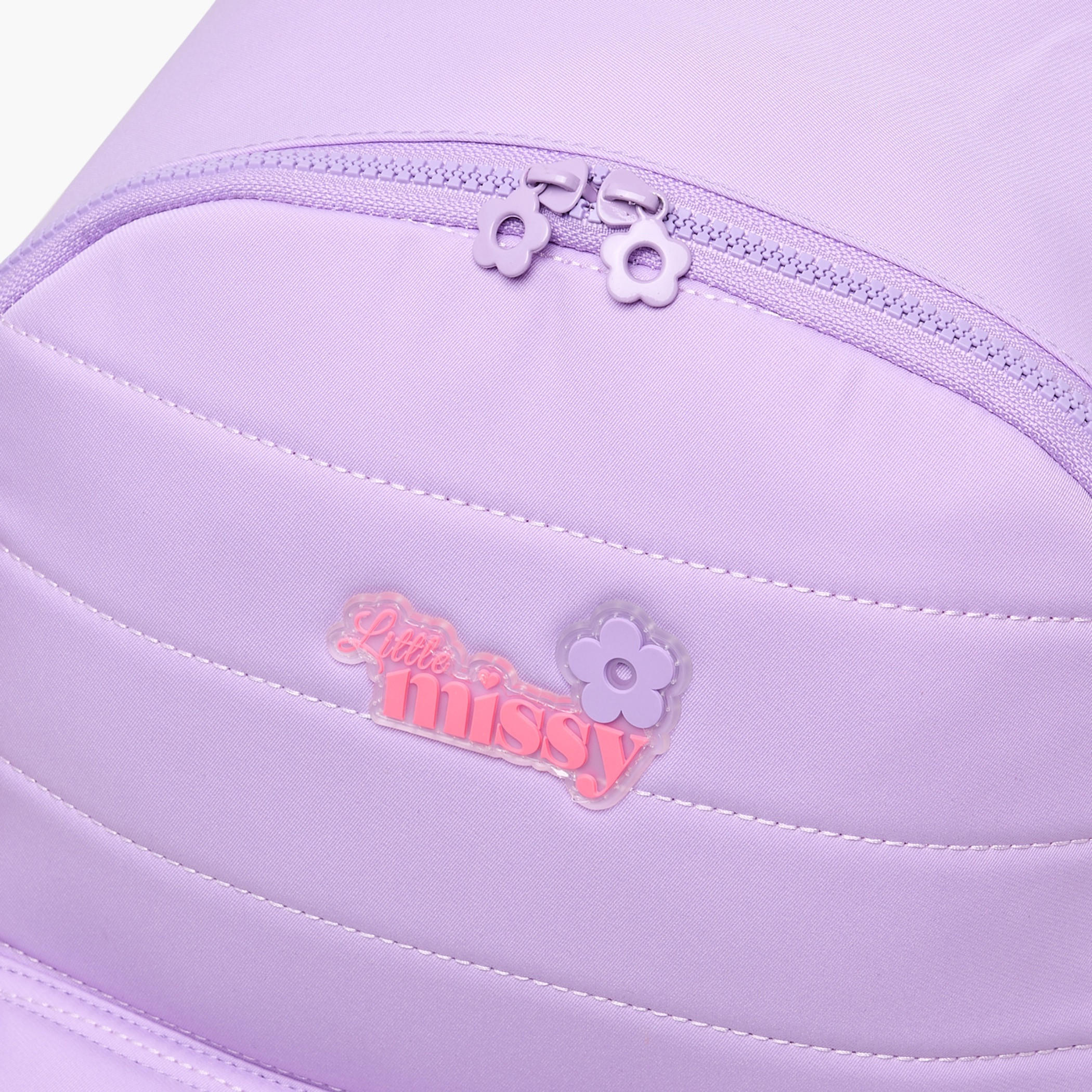 Little Missy Quilted Backpack for Kids 13+ Years with Padded Laptop Compartment-school-bagsandbackpacks-backpacks-image-3