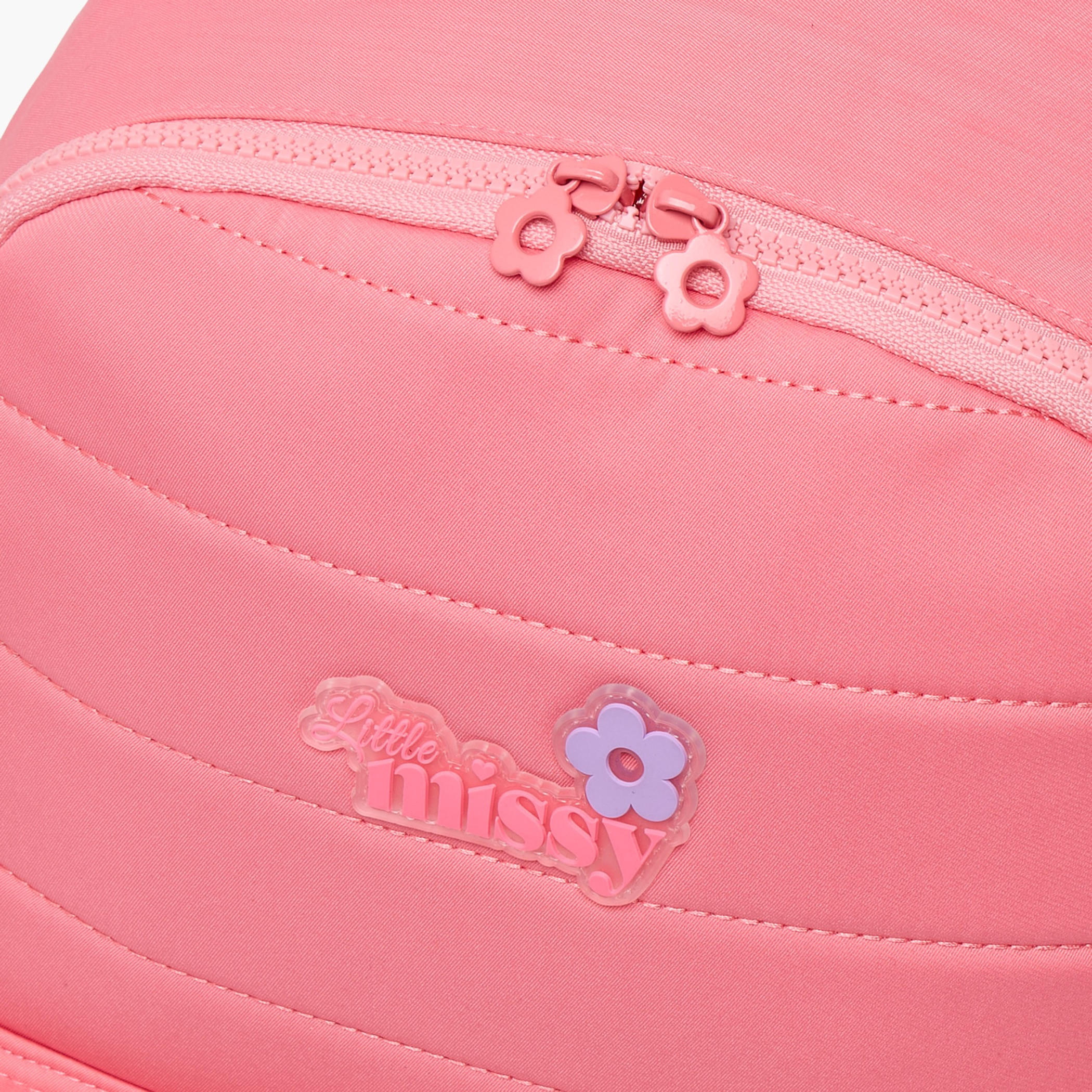 Little Missy Quilted Backpack for Kids 13+ Years with Padded Laptop Compartment-school-bagsandbackpacks-backpacks-image-3