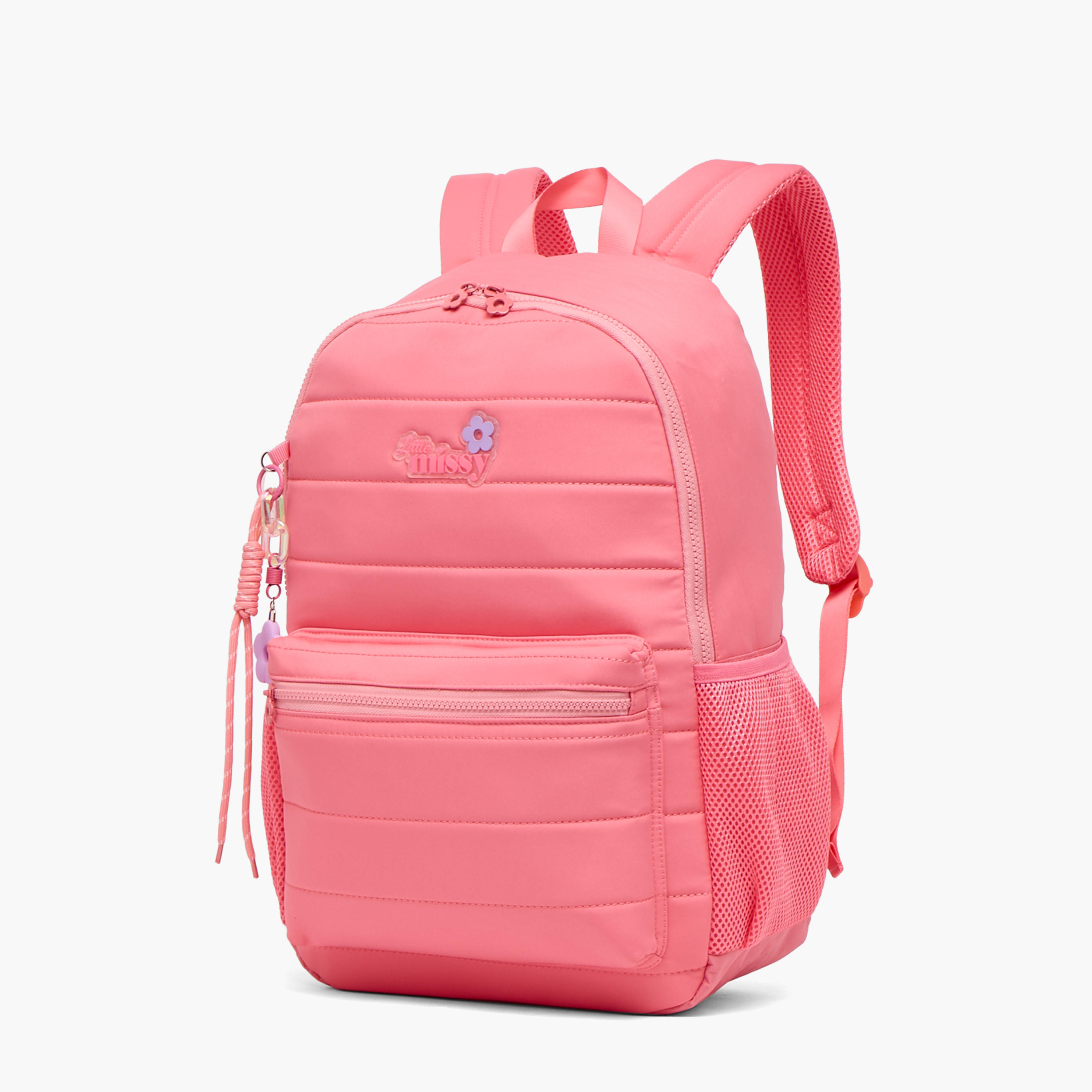 Little Missy Quilted Backpack for Kids 13+ Years with Padded Laptop Compartment-school-bagsandbackpacks-backpacks-image-7
