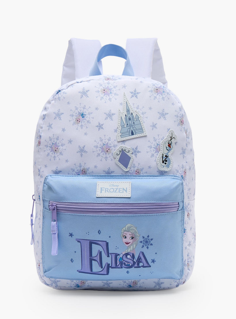 Disney Elsa Print School Backpack for Girls 13 Years+ with Padded Shoulder Straps - 17 inches-school-bagsandbackpacks-backpacks-image-1