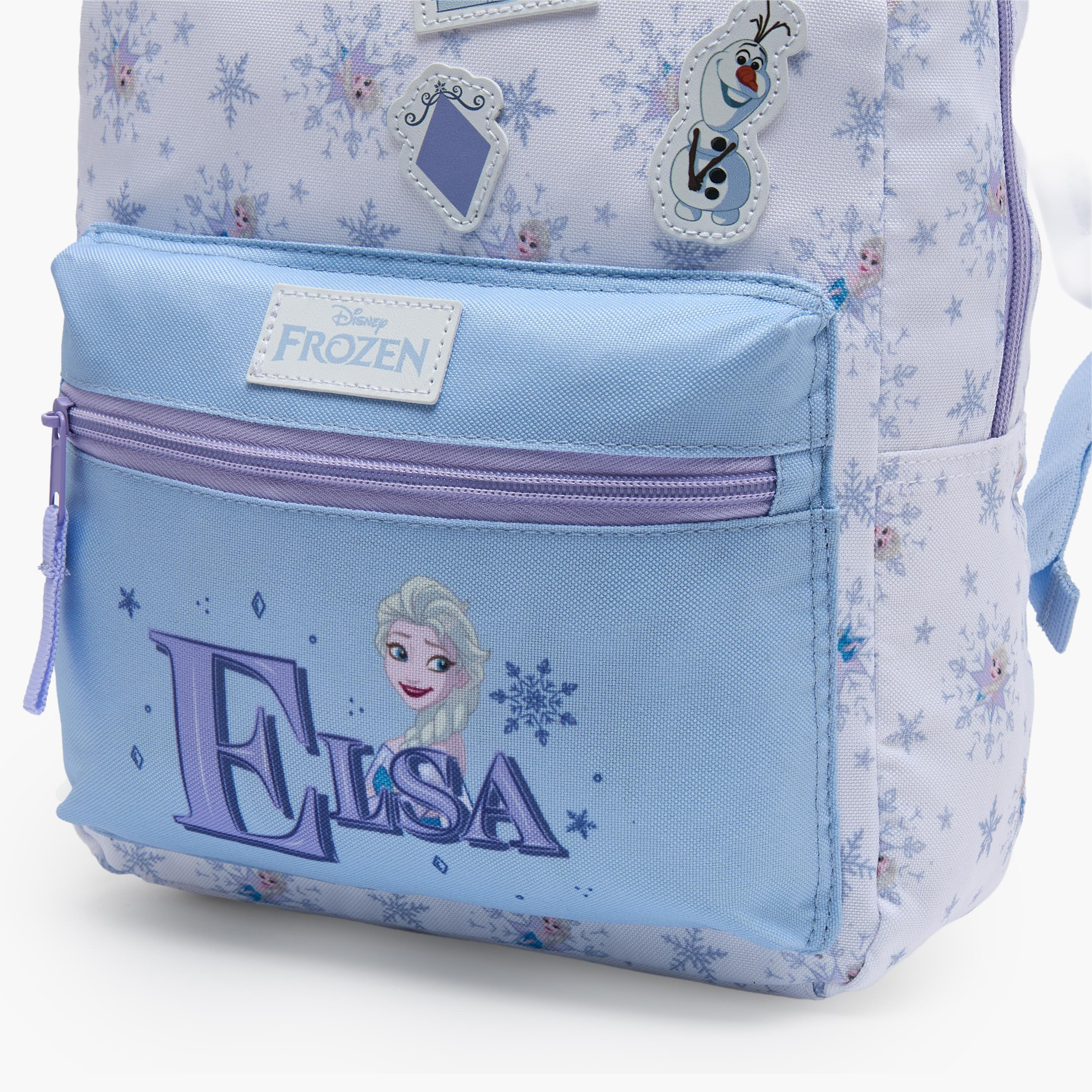 Disney Elsa Print School Backpack for Girls 13 Years+ with Padded Shoulder Straps - 17 inches-school-bagsandbackpacks-backpacks-image-3