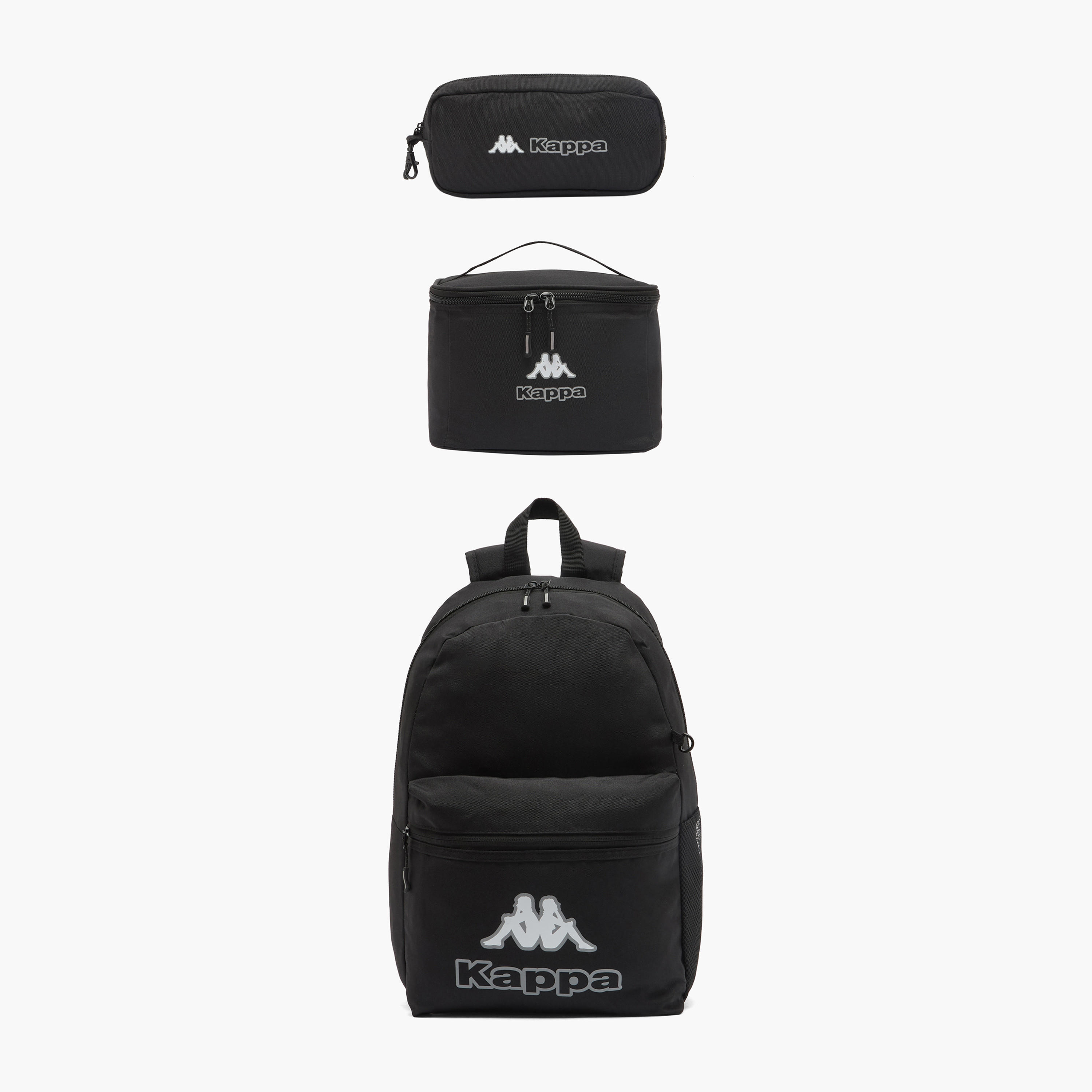 Kappa Logo Print 3-Piece School Backpack Set for Kids 8-13 Years with Pencil Pouch and Lunch Bag-school-bagsandbackpacks-backpacks-image-11