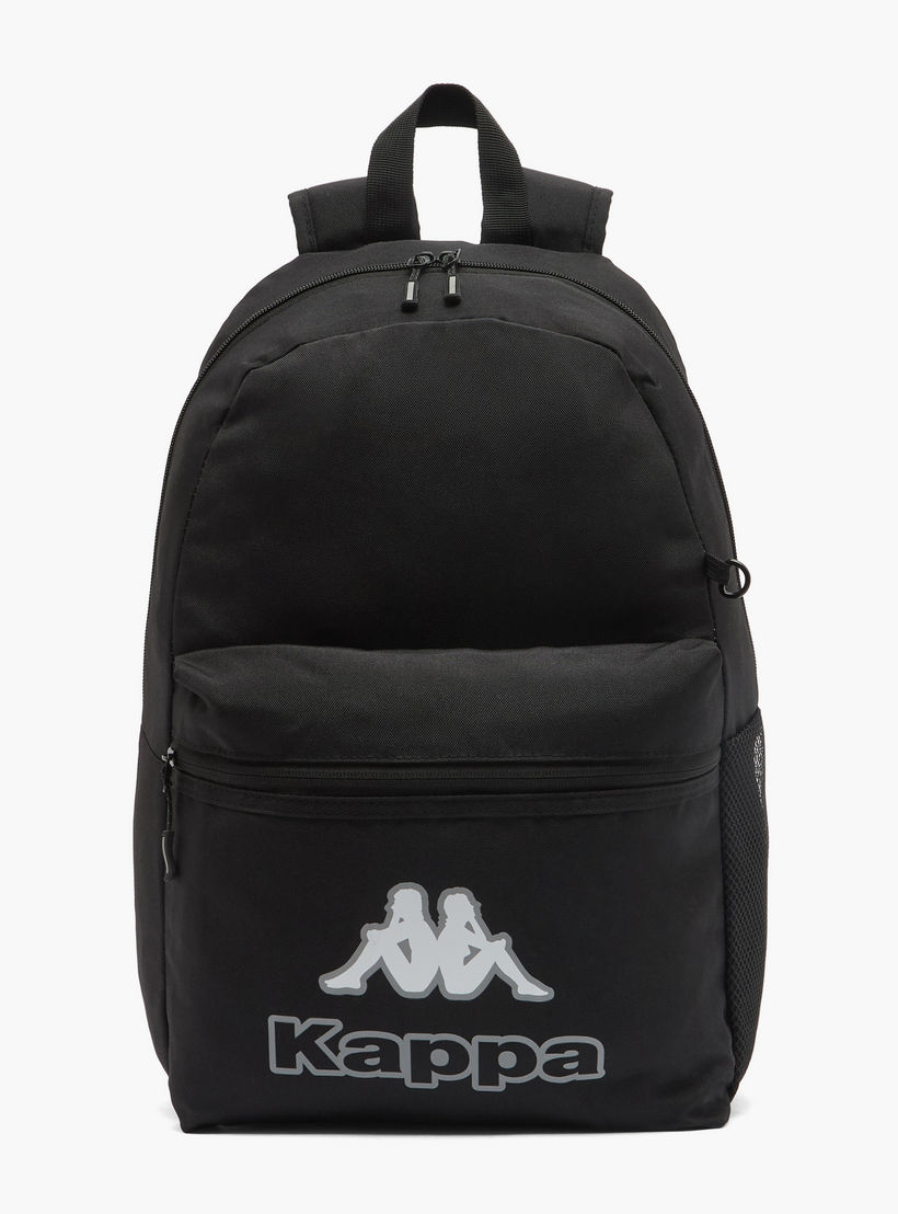 Kappa Logo Print 3-Piece School Backpack Set for Kids 8-13 Years with Pencil Pouch and Lunch Bag-school-bagsandbackpacks-backpacks-image-2
