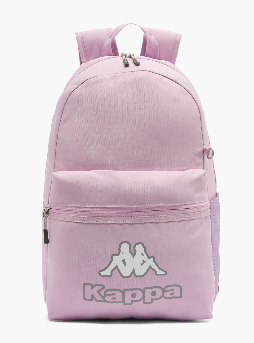 Kappa Logo Print 3-Piece School Backpack Set for Kids 8-13 Years with Pencil Pouch and Lunch Bag-school-bagsandbackpacks-backpacks-image-2