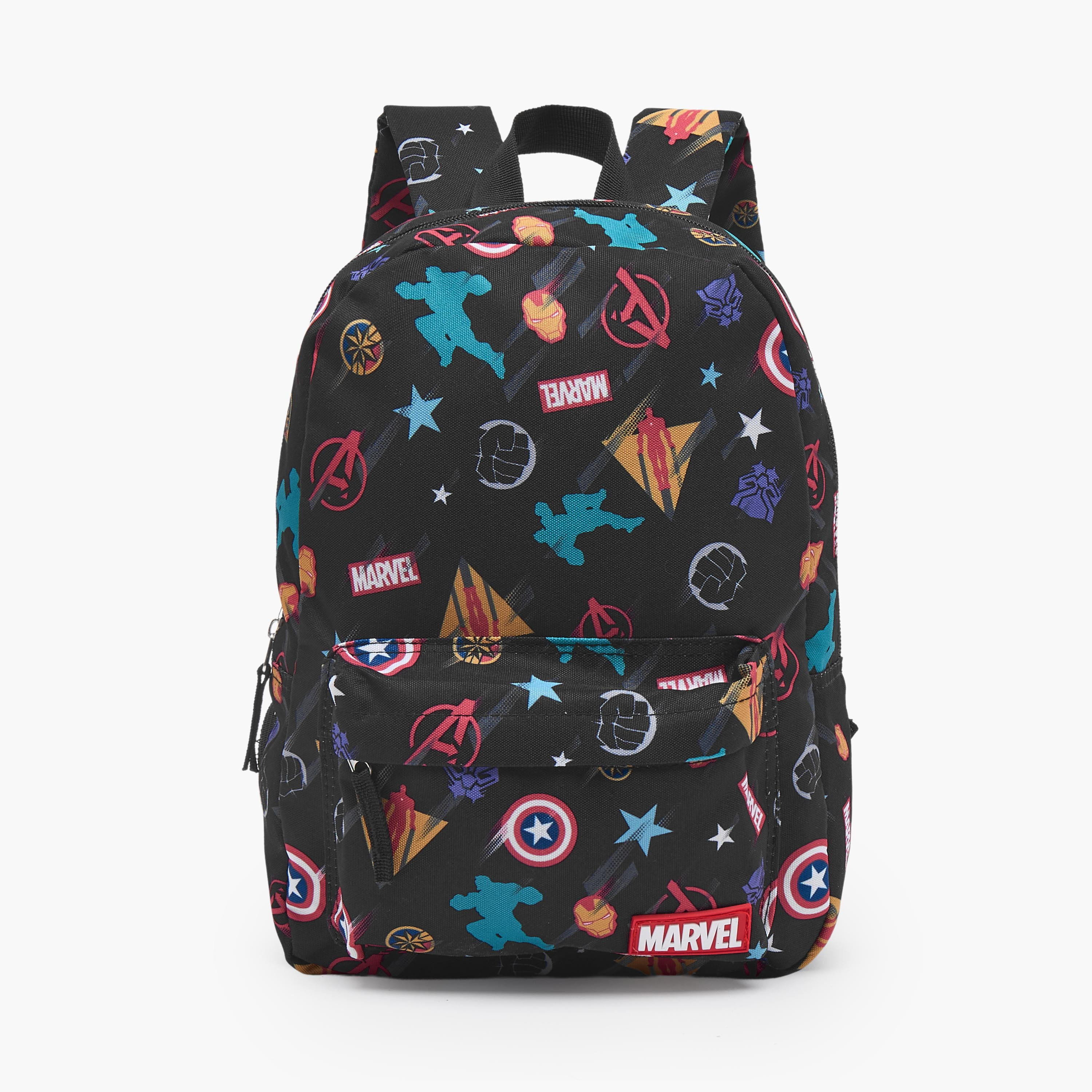 Marvel Printed School Backpack for Girls 13 Years+ with Adjustable Shoulder Straps - 18 inches-boys-accessories-bagsandbackpacks-image-1