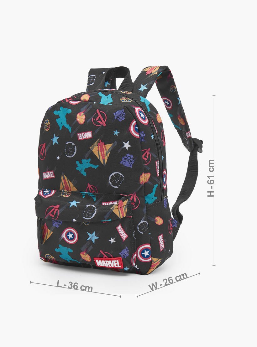 Marvel Printed School Backpack for Girls 13 Years+ with Adjustable Shoulder Straps - 18 inches-boys-accessories-bagsandbackpacks-image-6