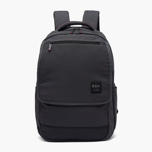 Lee Cooper Solid Backpack for Kids 13+ Years with Padded Laptop Sleeve-school-image-1