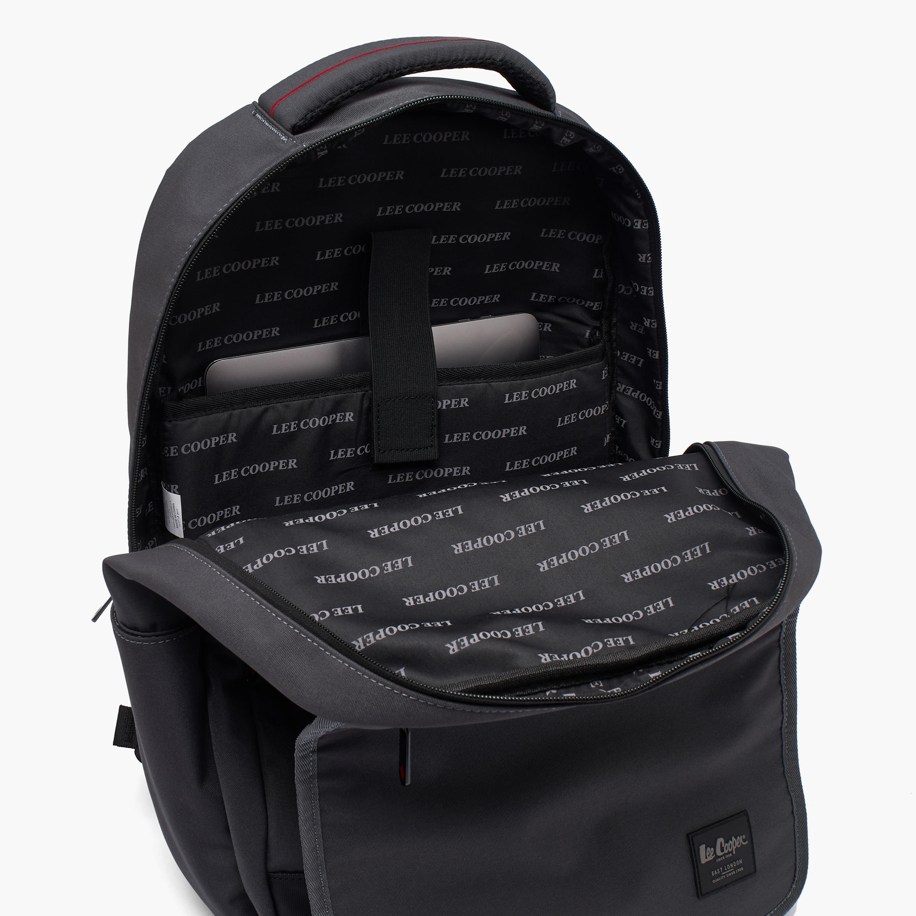 Lee Cooper Solid Backpack for Kids 13+ Years with Padded Laptop Sleeve-boys-accessories-bagsandbackpacks-image-5