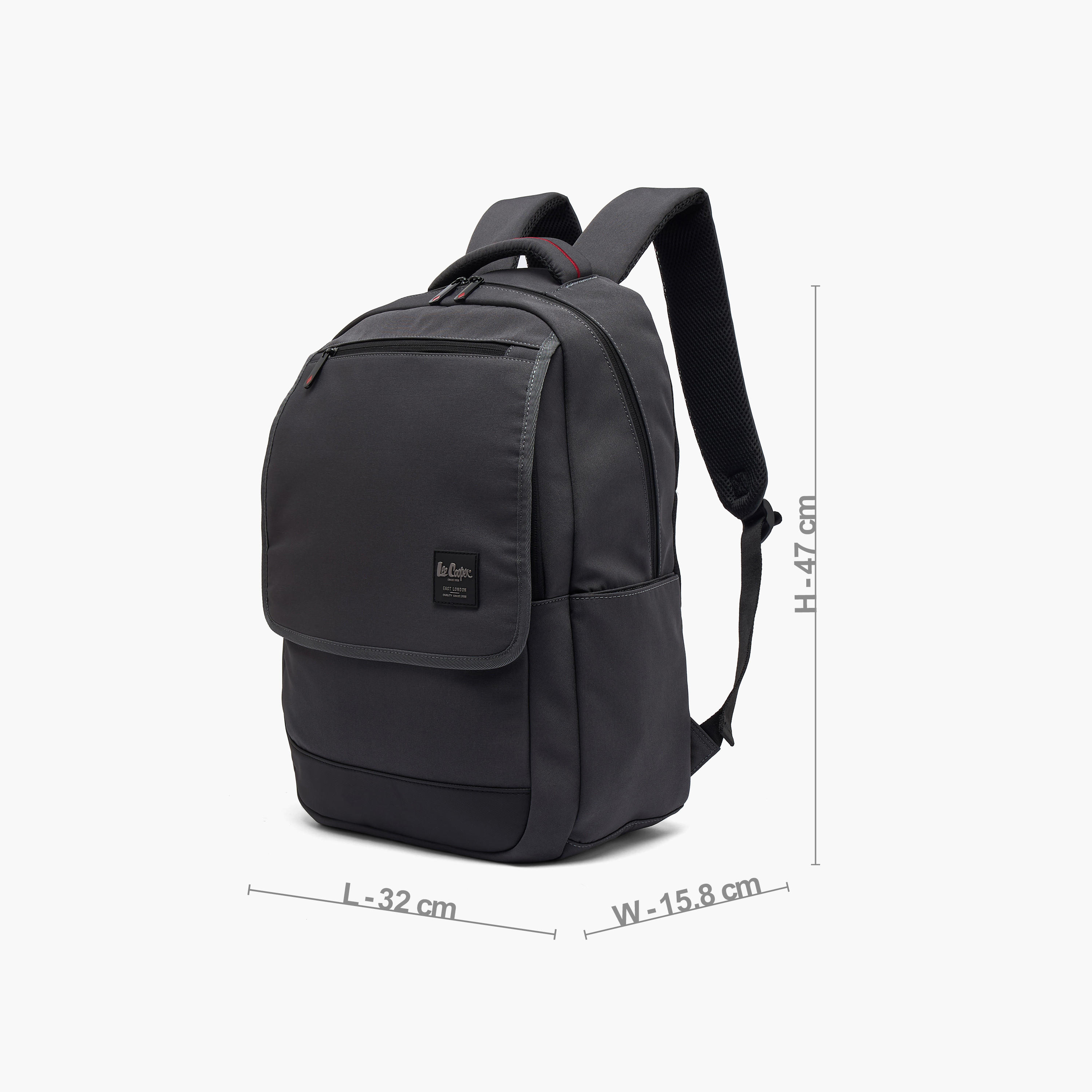 Lee Cooper Solid Backpack for Kids 13+ Years with Padded Laptop Sleeve-boys-accessories-bagsandbackpacks-image-6