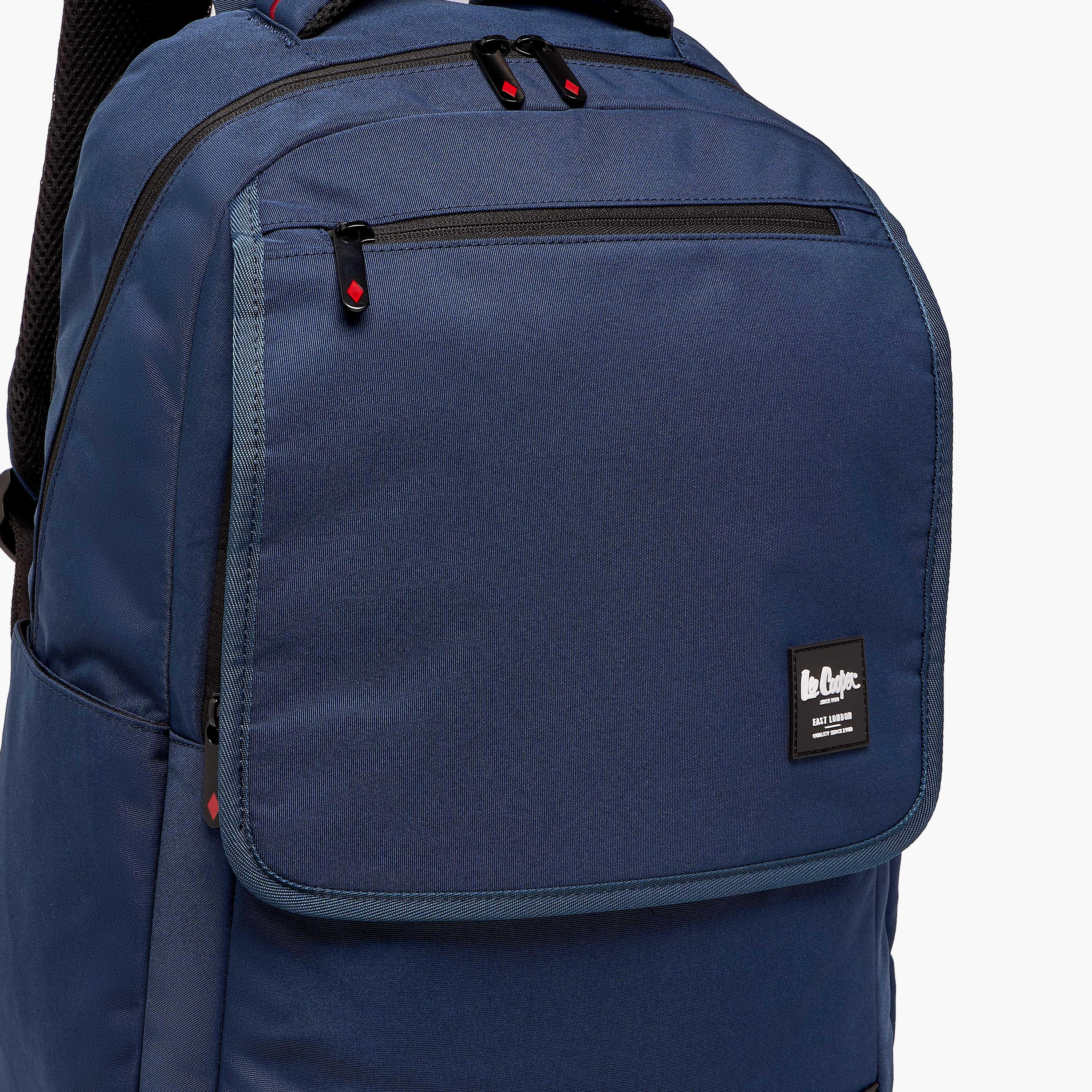 Lee Cooper Solid Backpack for Kids 13+ Years with Padded Laptop Sleeve-boys-accessories-bagsandbackpacks-image-2