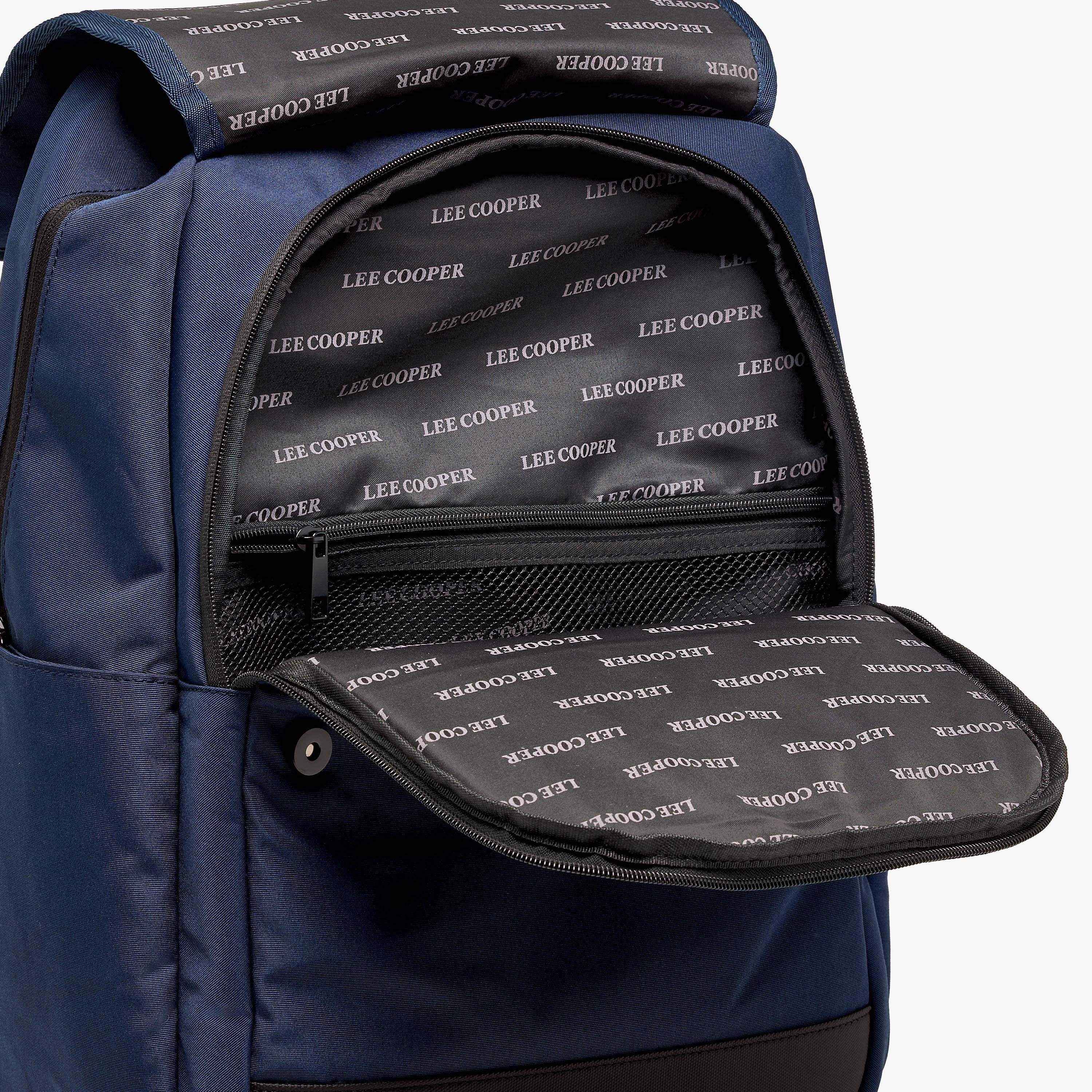 Lee Cooper Solid Backpack for Kids 13+ Years with Padded Laptop Sleeve-boys-accessories-bagsandbackpacks-image-3