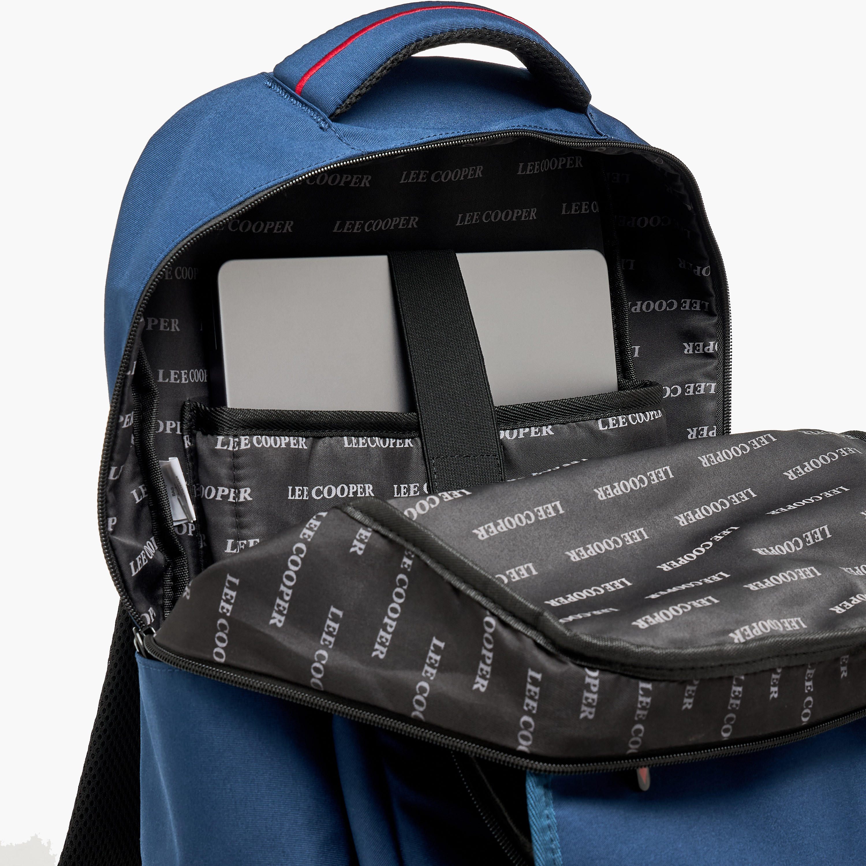 Lee Cooper Solid Backpack for Kids 13+ Years with Padded Laptop Sleeve-boys-accessories-bagsandbackpacks-image-4
