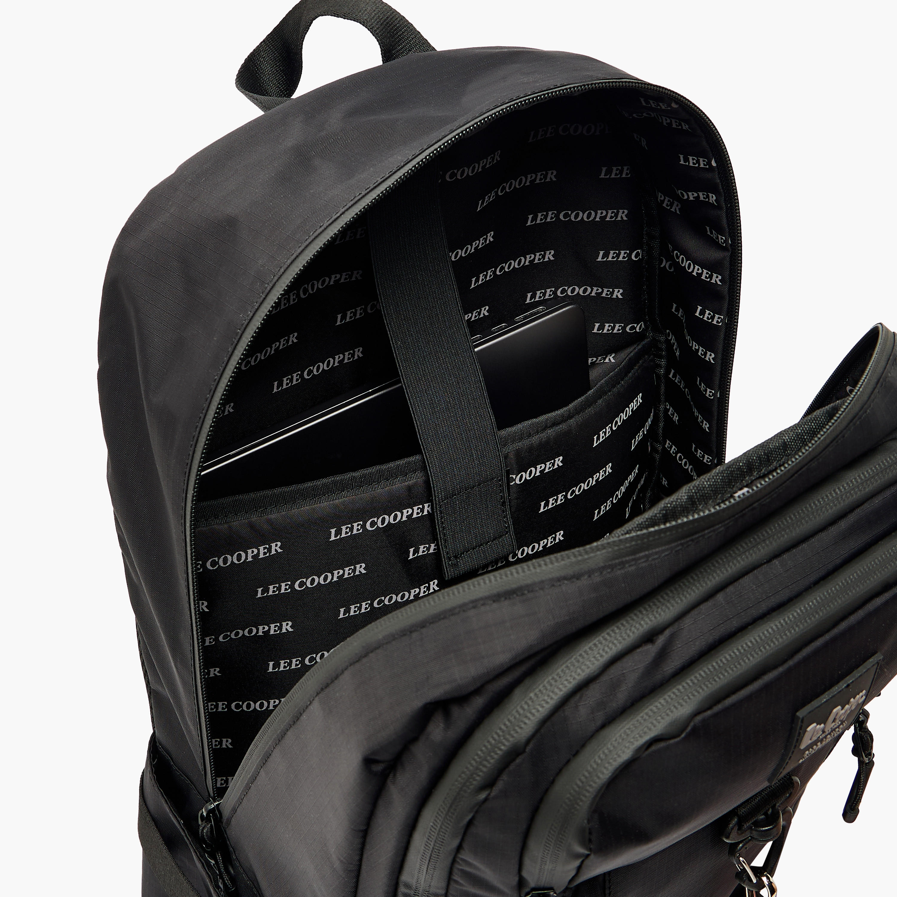 Lee Cooper Men Padded Straps Backpack-men-bags-image-8