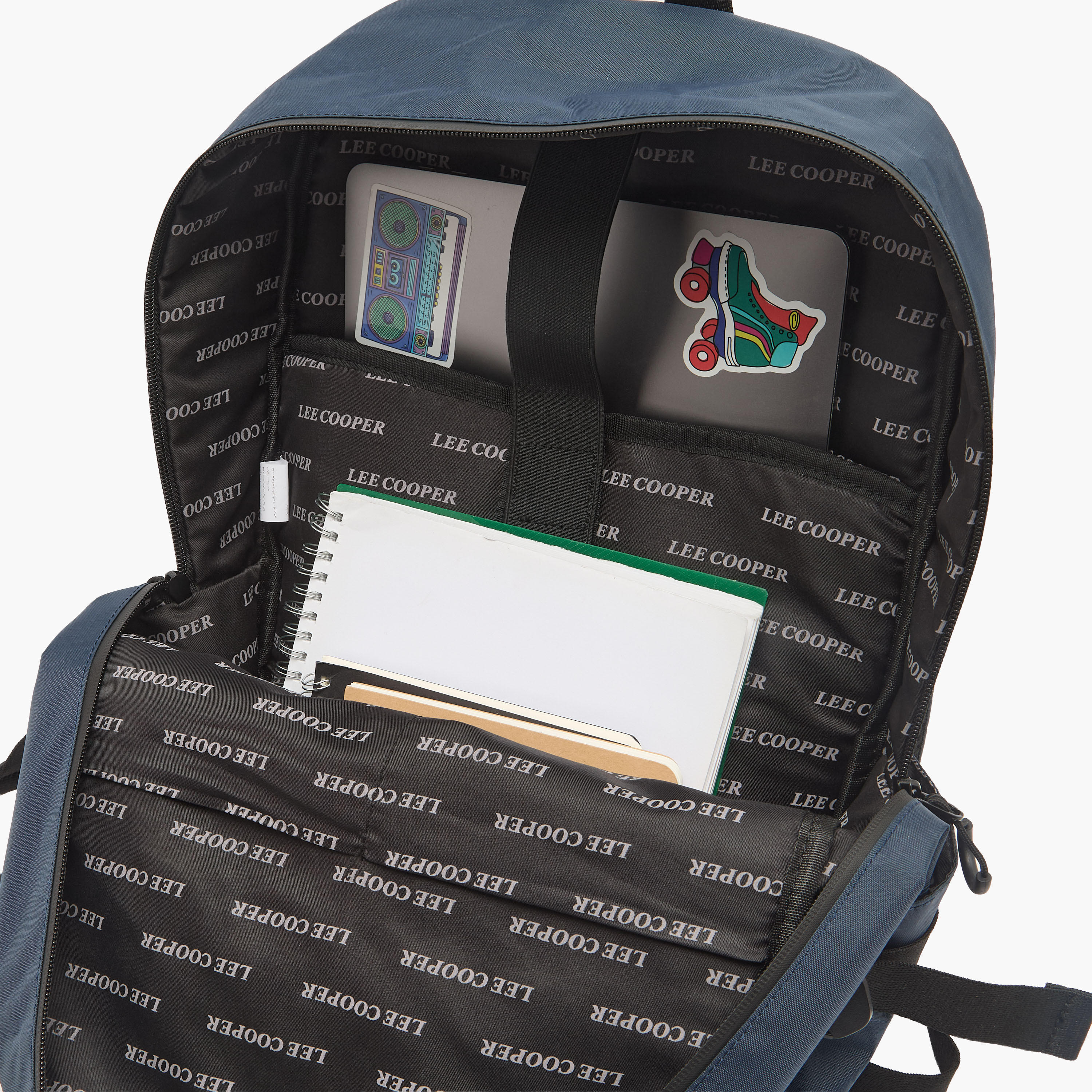 Lee Cooper Men Padded Straps Backpack-men-bags-image-7