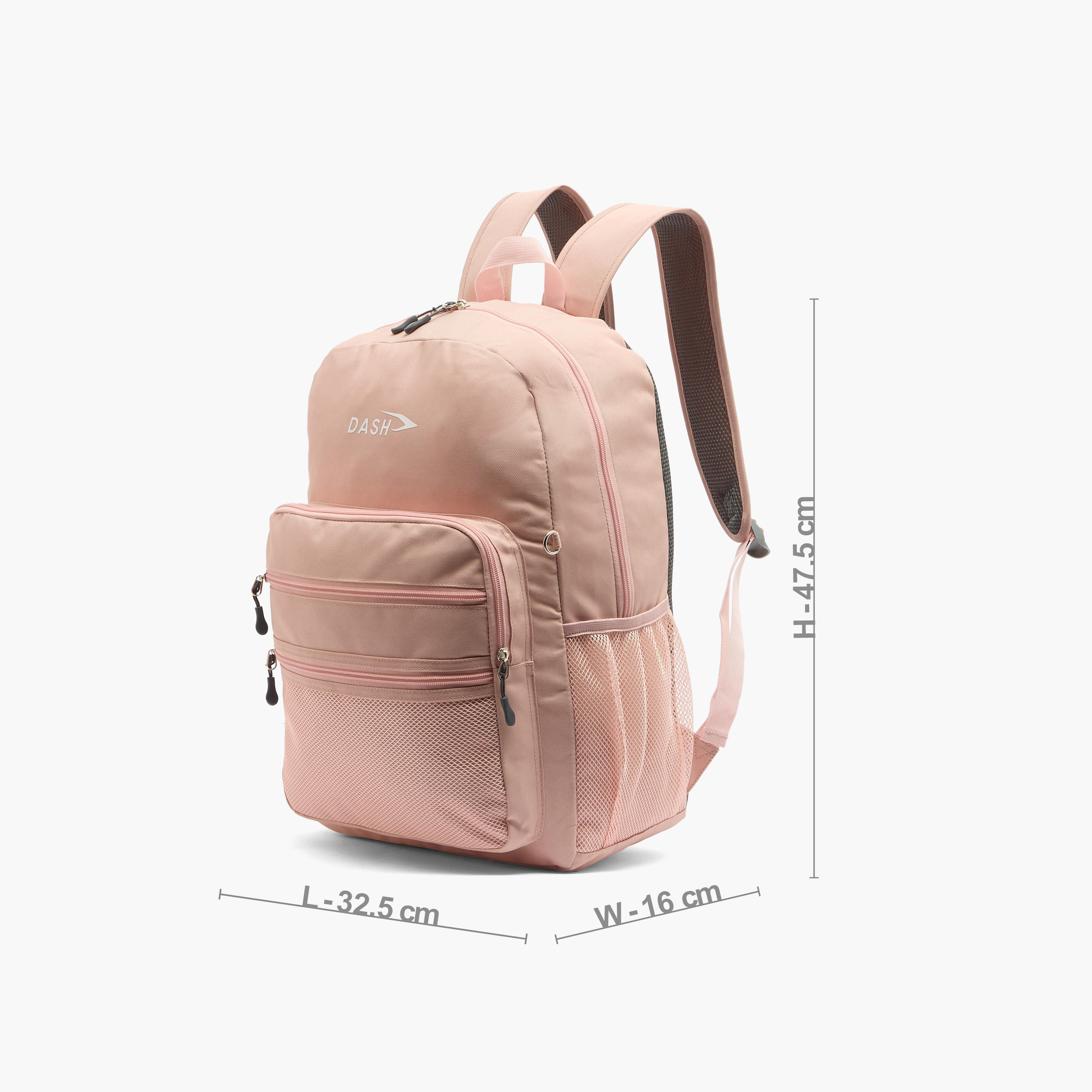Dash Solid 2-Piece School Backpack Set for Kids 13 Years+ with Pencil Pouch-school-bagsandbackpacks-backpacks-image-7