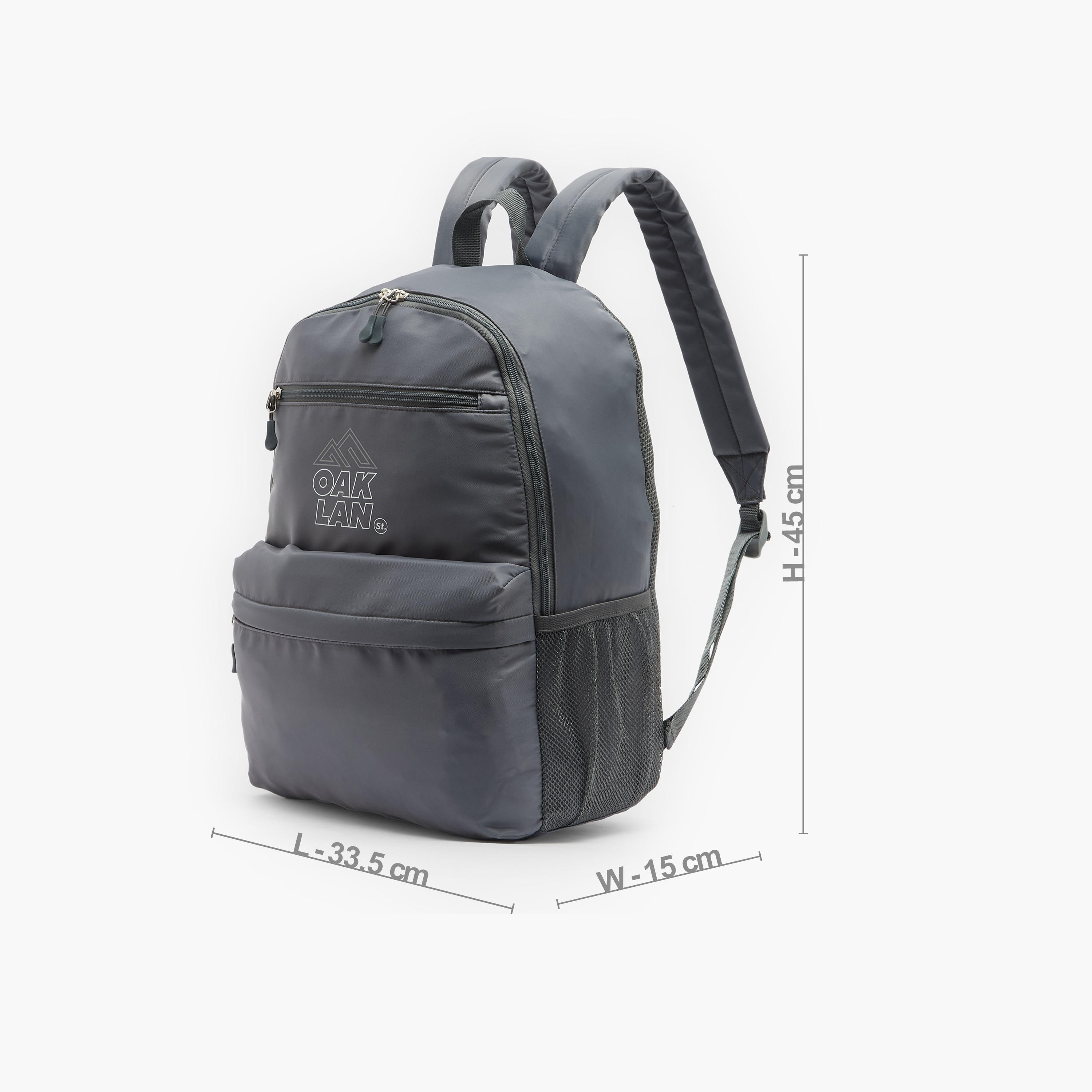 Oaklan by Shoexpress Solid Backpack for Kids 13 Years+ with Padded Shoulder Straps-school-bagsandbackpacks-backpacks-image-6