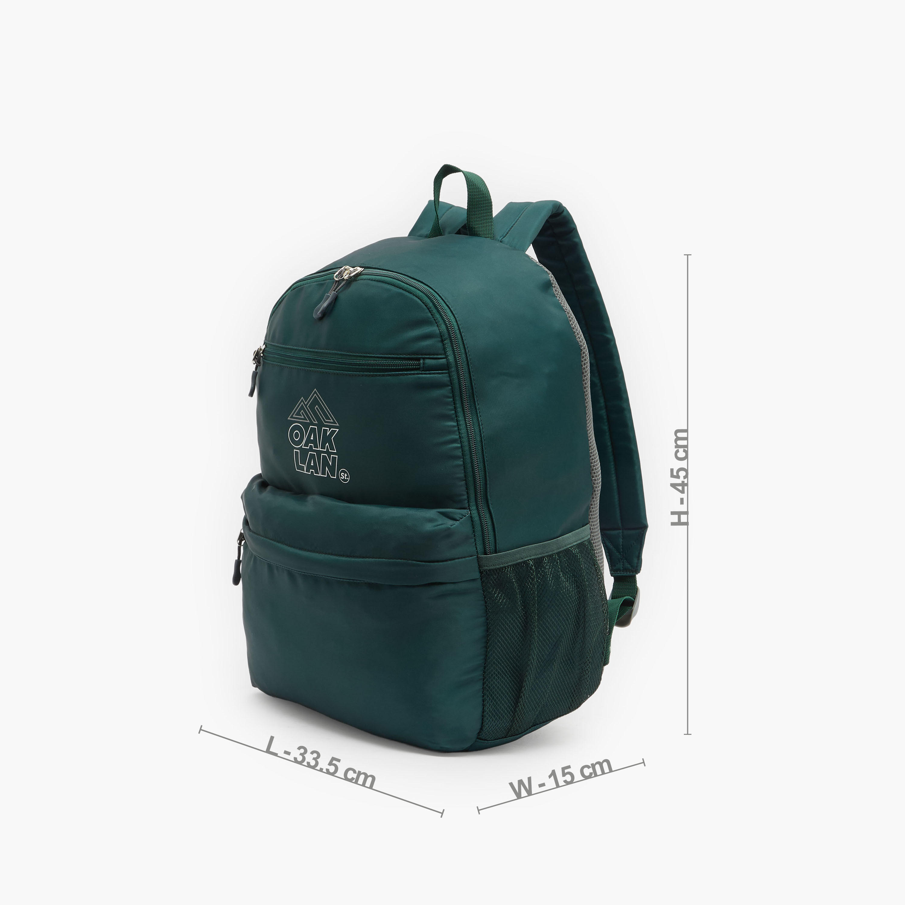 Oaklan by Shoexpress Solid Backpack for Kids 13 Years+ with Padded Shoulder Straps-school-bagsandbackpacks-backpacks-image-6