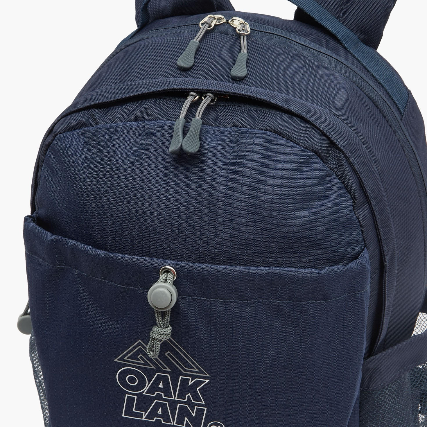 Oaklan by Shoexpress Logo Print Backpack for Kids 13 Years+ with Padded Shoulder Straps-boys-accessories-bagsandbackpacks-image-3