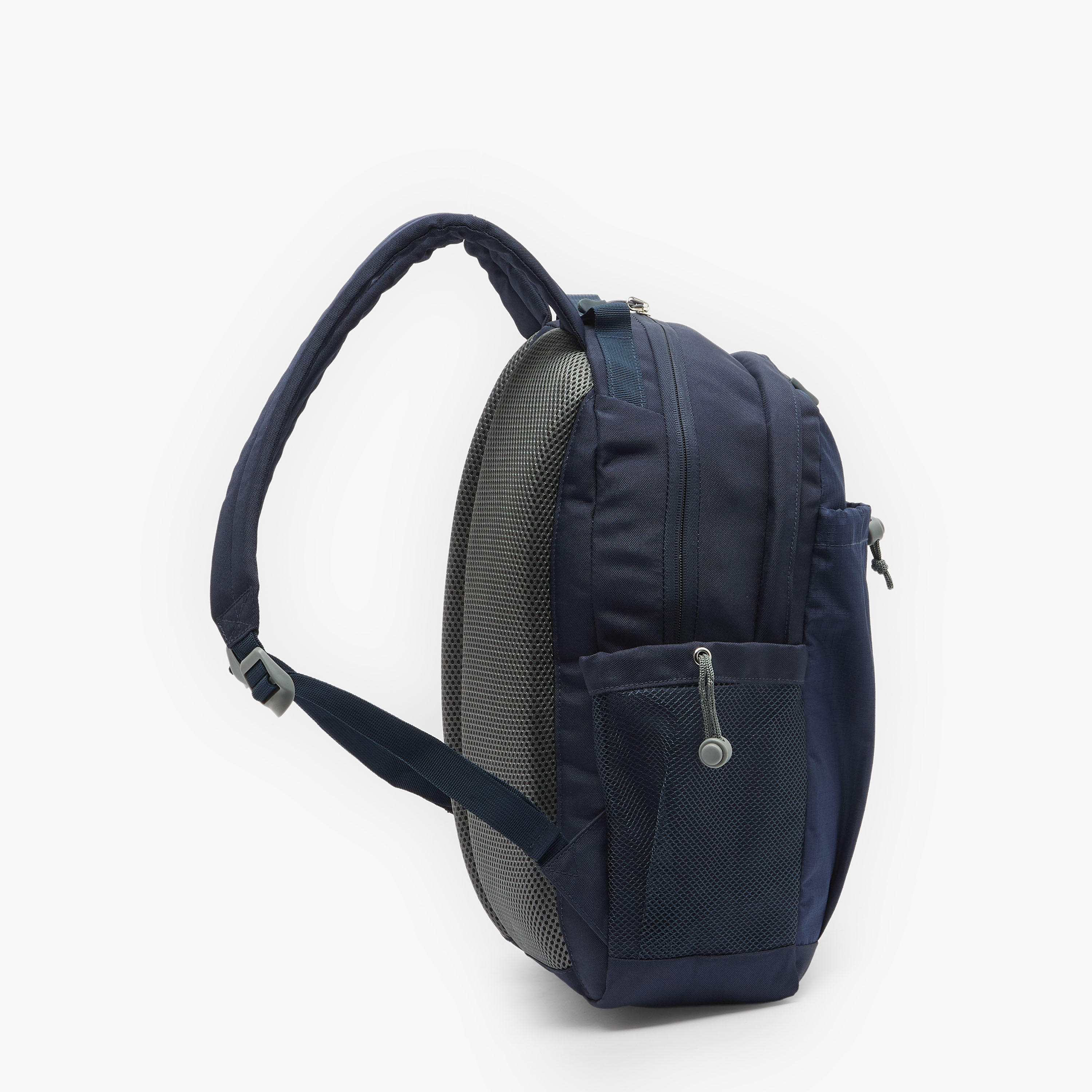 Oaklan by Shoexpress Logo Print Backpack for Kids 13 Years+ with Padded Shoulder Straps-boys-accessories-bagsandbackpacks-image-7