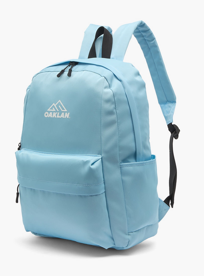 Logo Print Backpack for Kids 13+ Years with Front Pocket-school-bagsandbackpacks-backpacks-image-5
