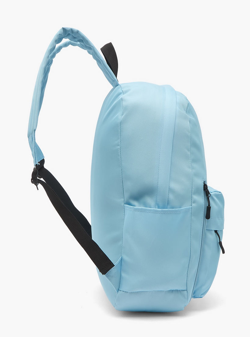 Logo Print Backpack for Kids 13+ Years with Front Pocket-school-bagsandbackpacks-backpacks-image-6