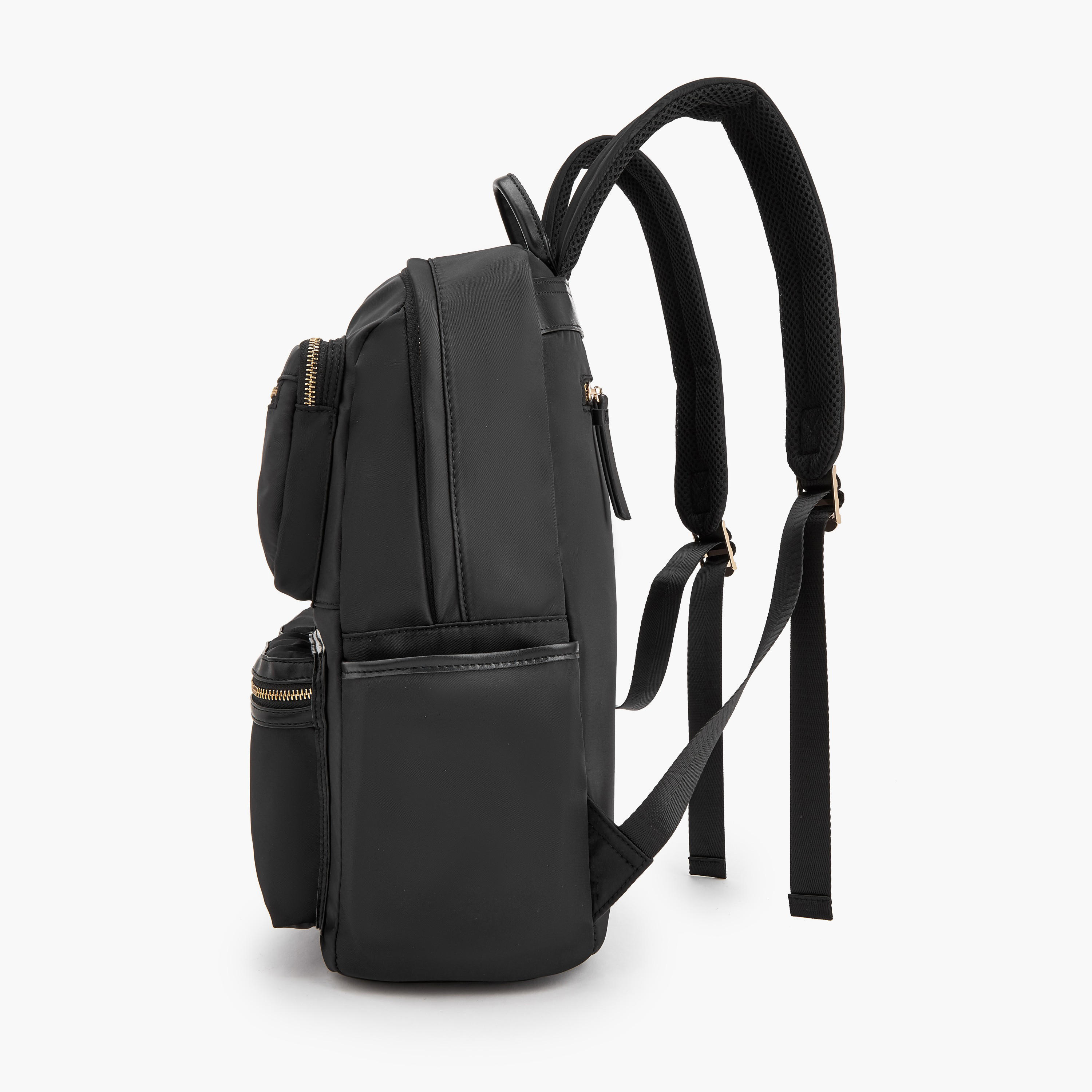 Missy Solid Backpack with Adjustable Shoulder Straps-women-bagsandwallets-backpacks-image-5