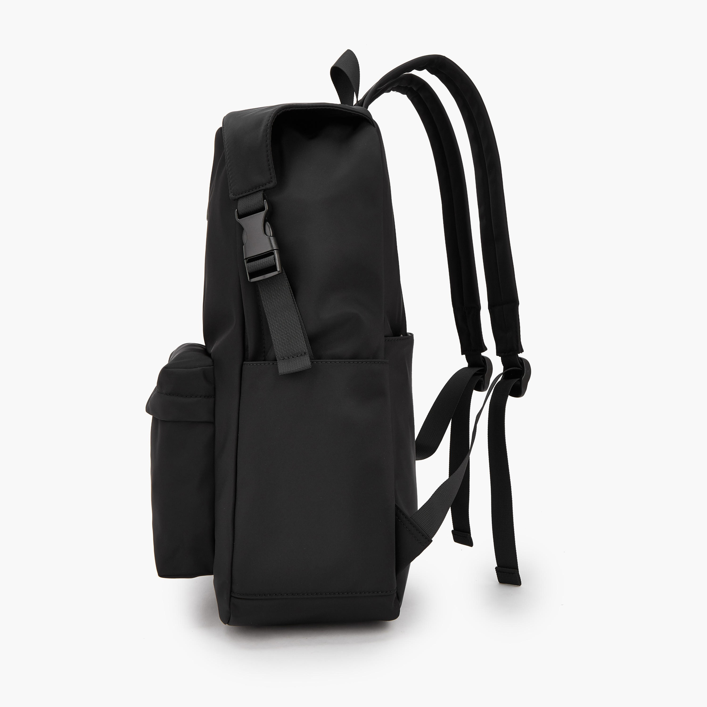 Missy Solid Backpack with Adjustable Side Straps-women-bagsandwallets-backpacks-image-3