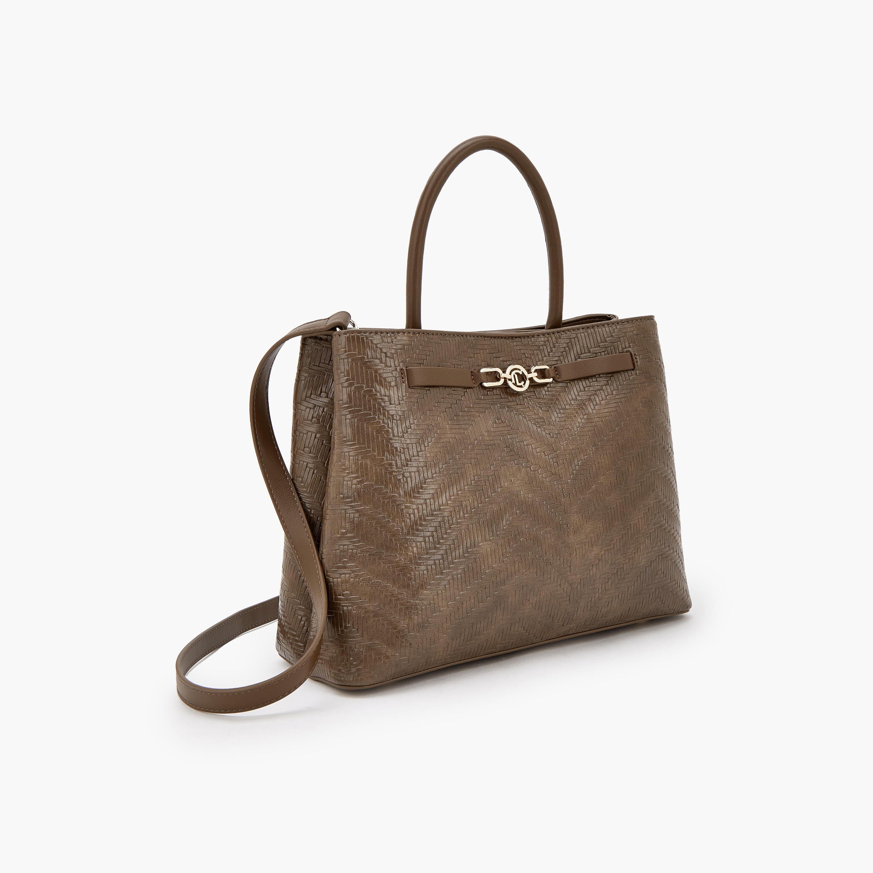 شنطة توتي بارزة الملمس بإغلاق مغناطيسي من لو كونفورت-women-bagsandwallets-handbags-image-3