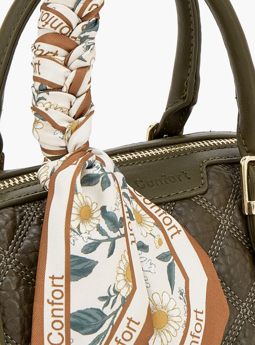 شنطة توت مبطنة بزينة وشاح من لو كونفورت-women-bagsandwallets-handbags-image-4