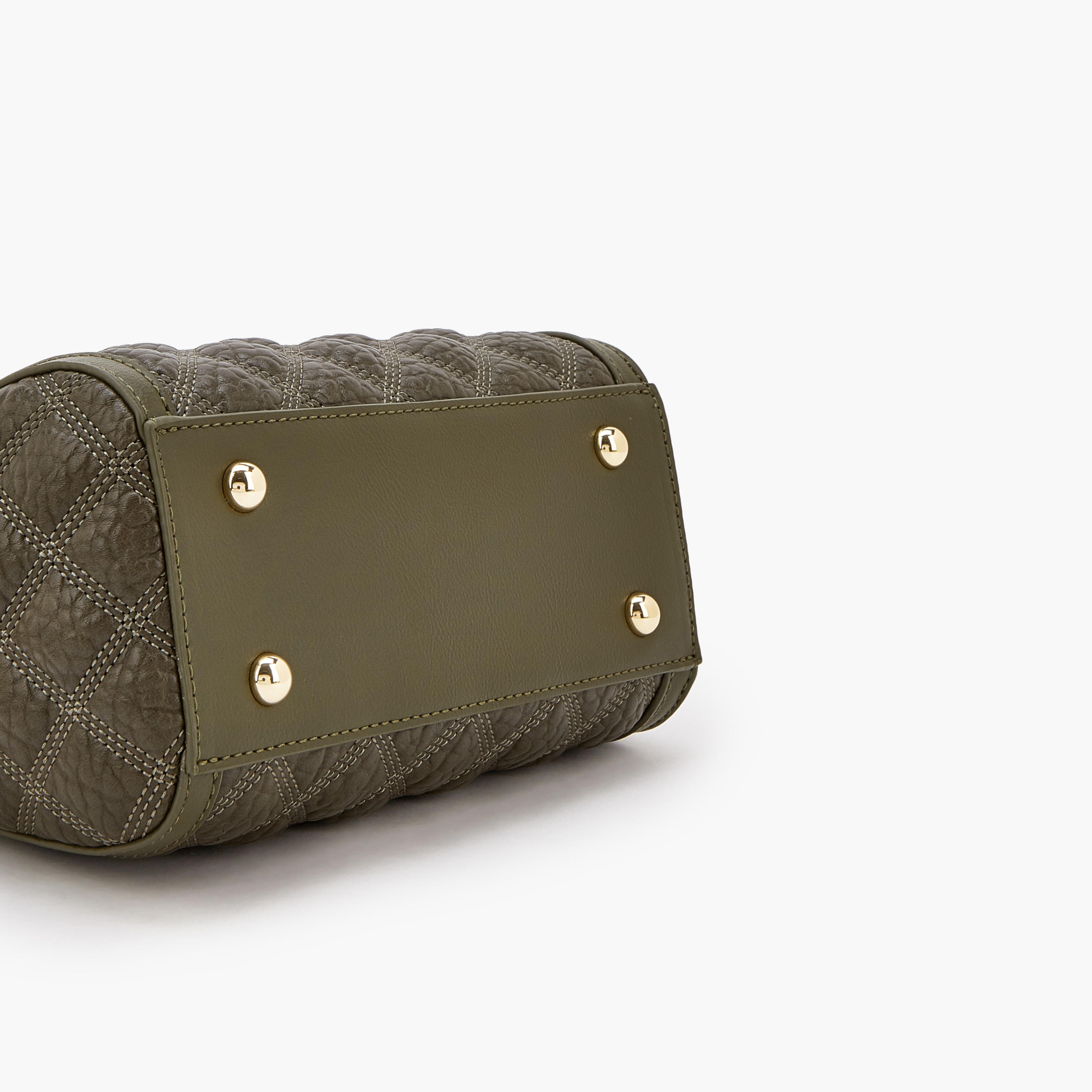 شنطة توت مبطنة بزينة وشاح من لو كونفورت-women-bagsandwallets-handbags-image-6