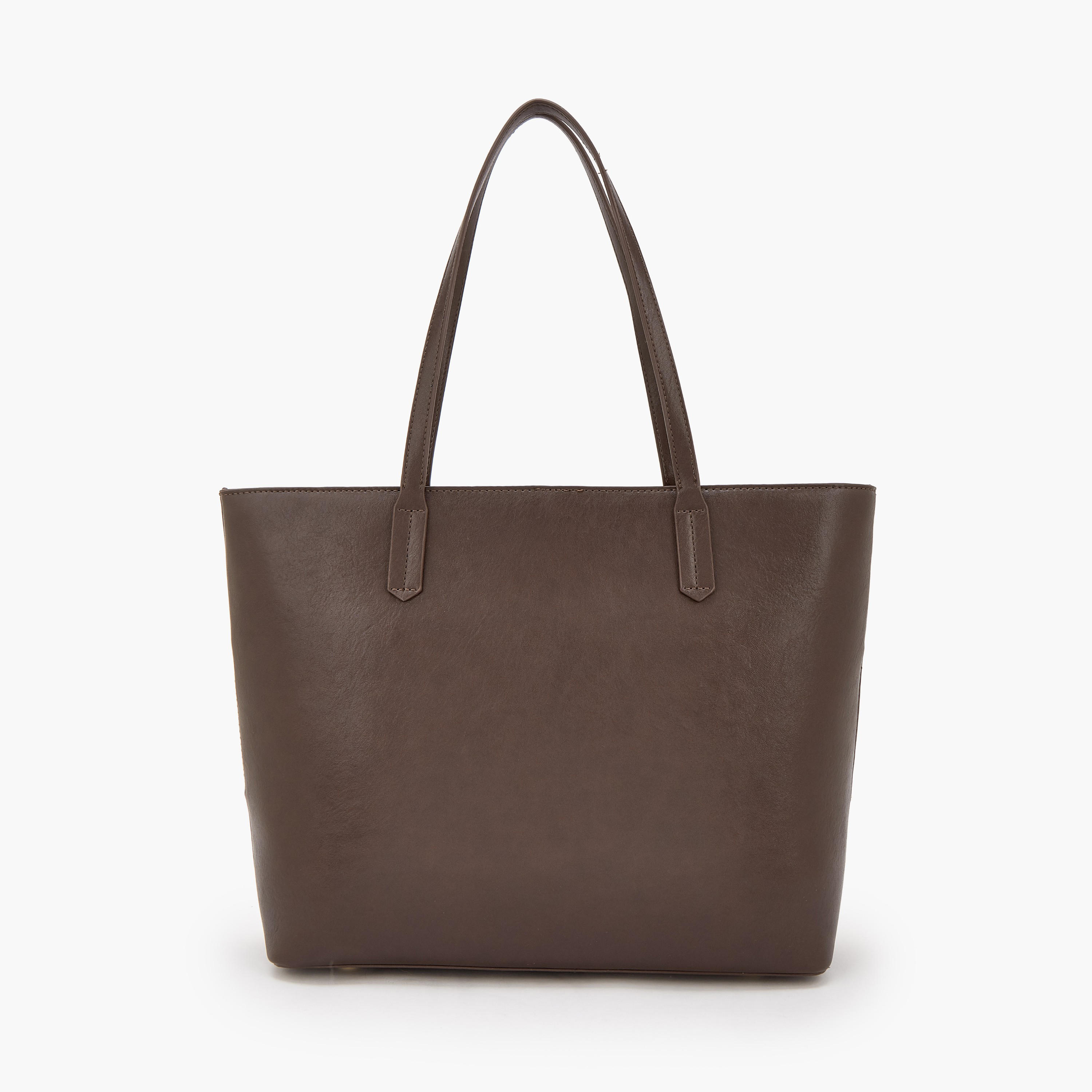 Le Confort Animal Print Tote Bag with Zip Closure-women-bagsandwallets-handbags-image-4
