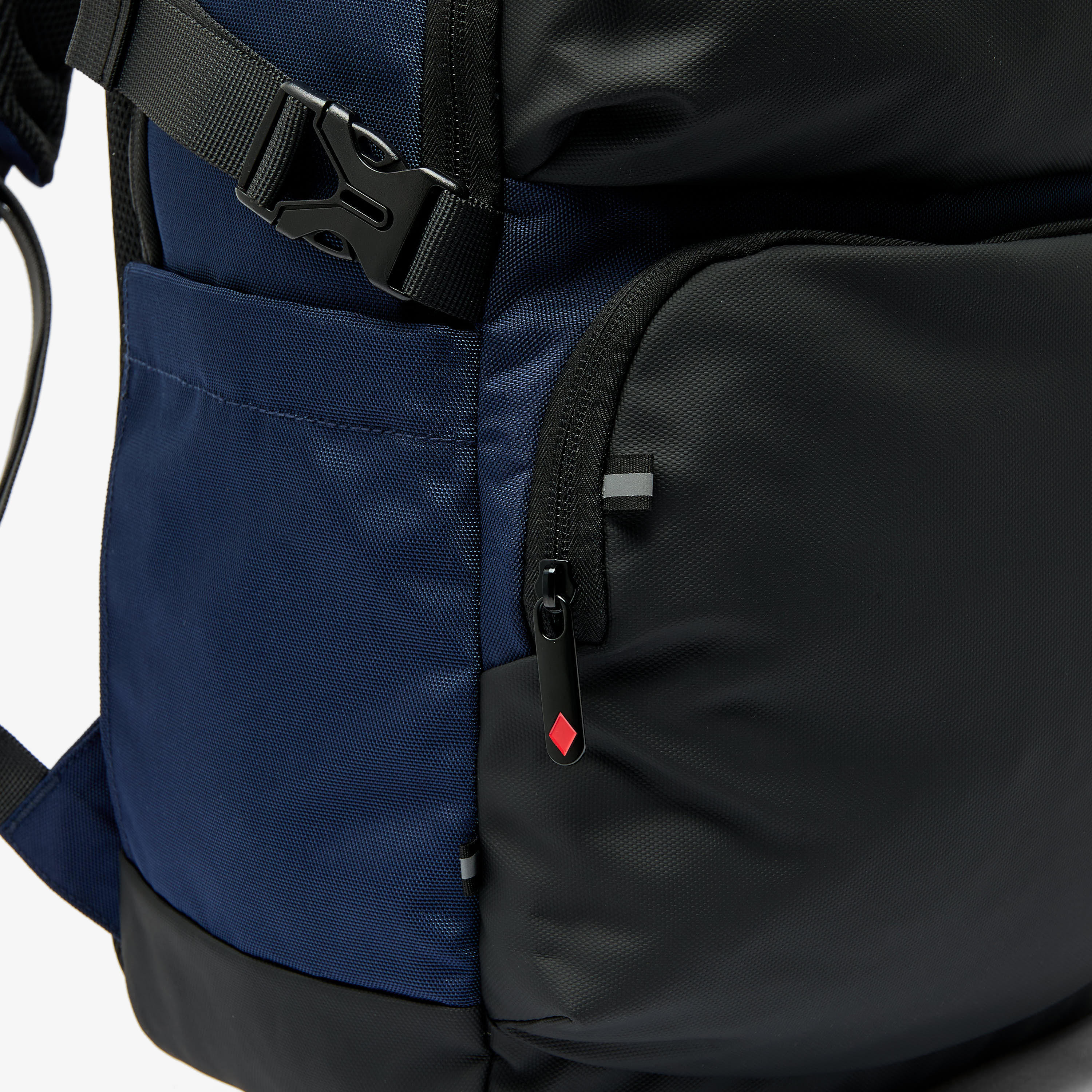 Lee Cooper Panelled School Backpack for Kids 13 Years+ with Padded Shoulder Straps-boys-accessories-bagsandbackpacks-image-4