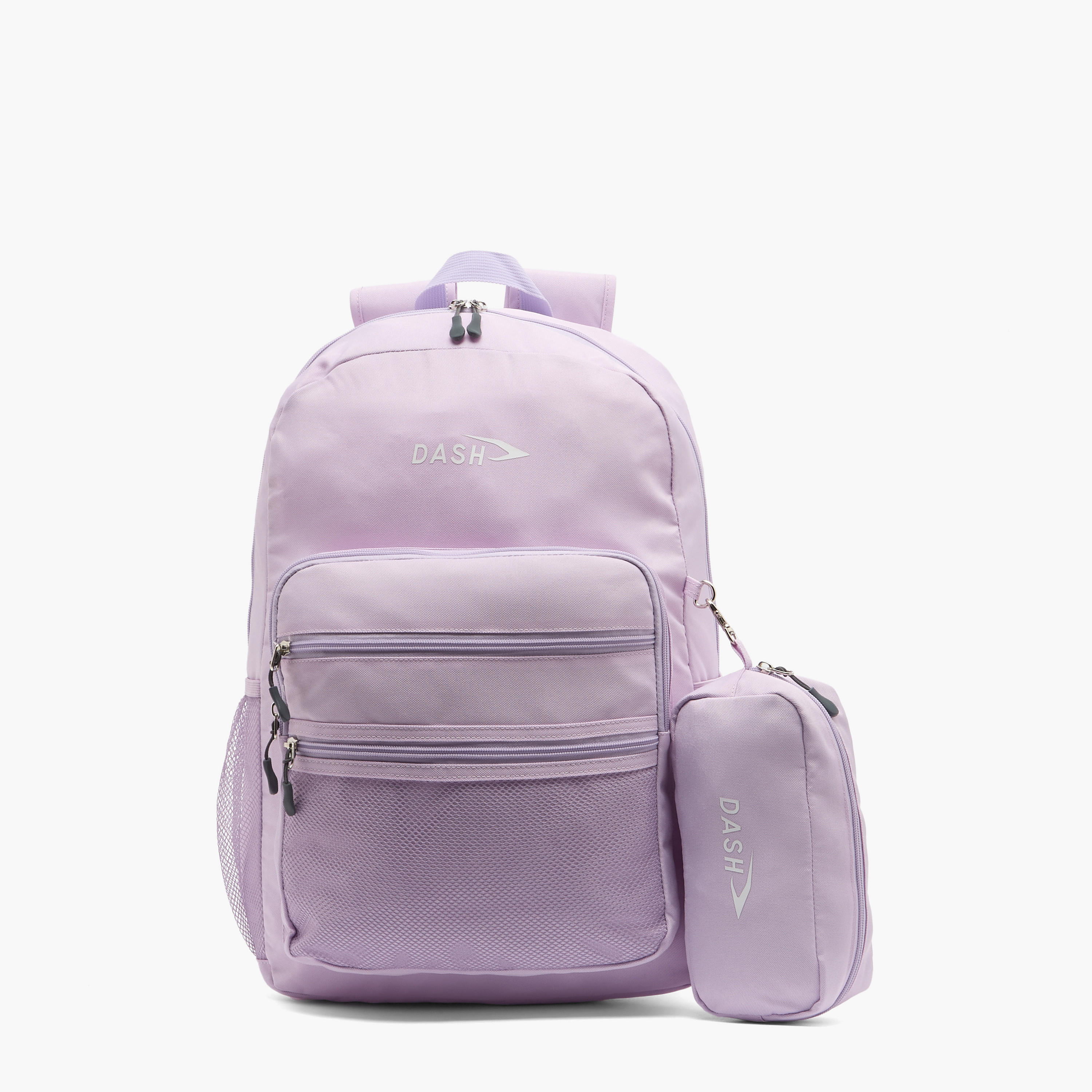طقم شنطة مدرسية سادة من قطعتين للأطفال 13 سنة وما فوق مع مقلمة من داش-school-bagsandbackpacks-backpacks-image-1