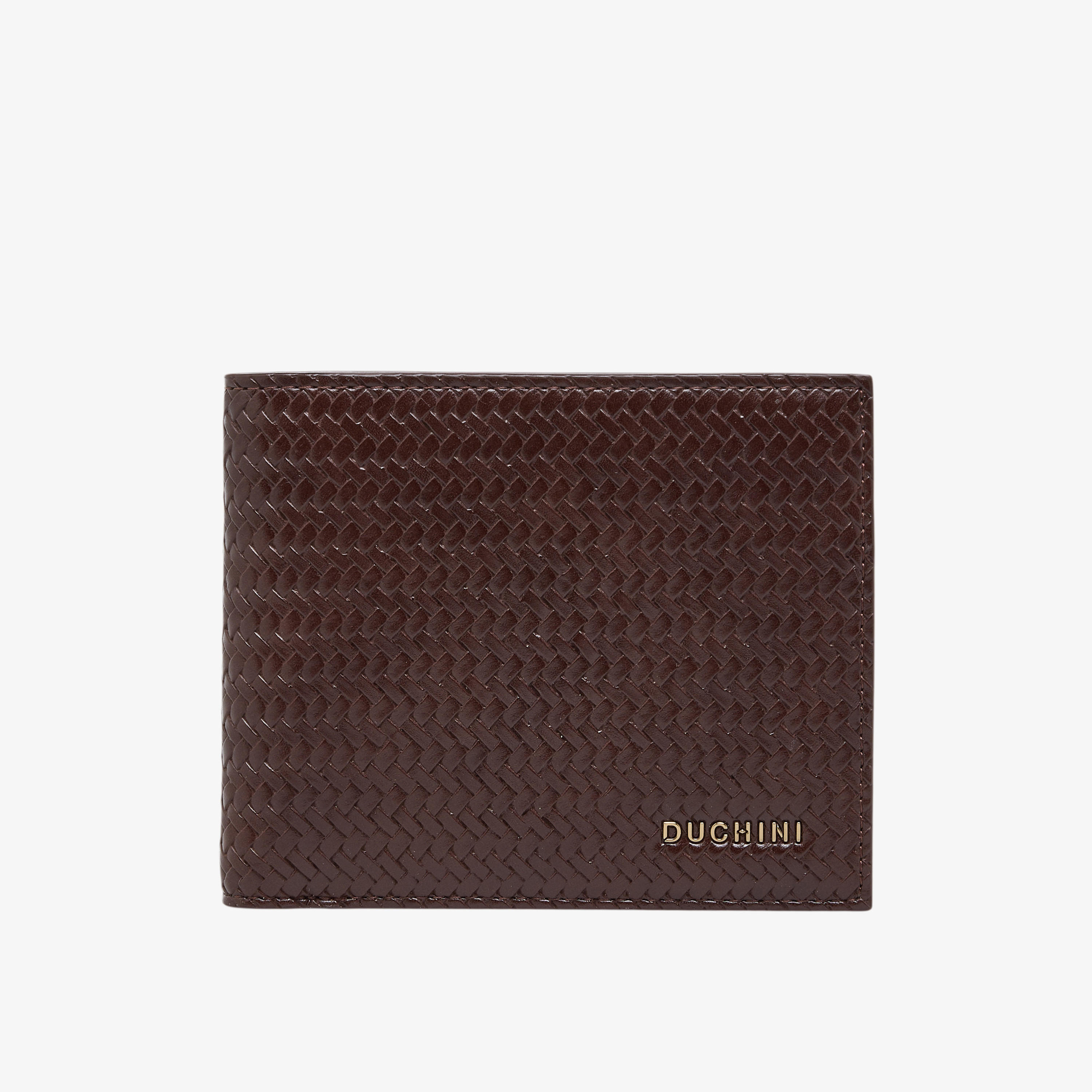 محفظة بارزة الملمس بطية ثنائية شيفرون للرجال من دوتشيني-men-beltsandwallets-wallets-image-1