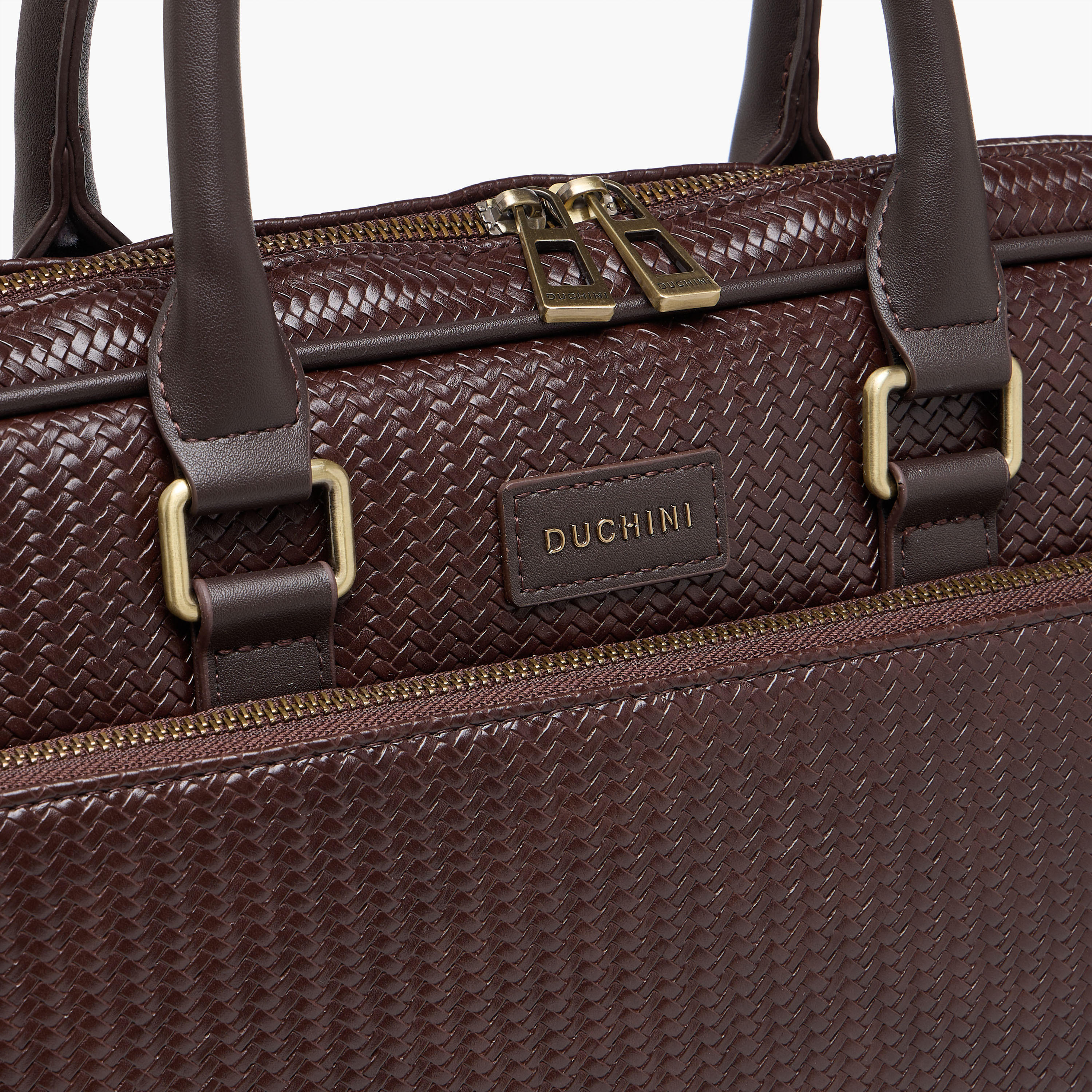 Duchini Men Textured Laptop Bag-men-bags-image-4