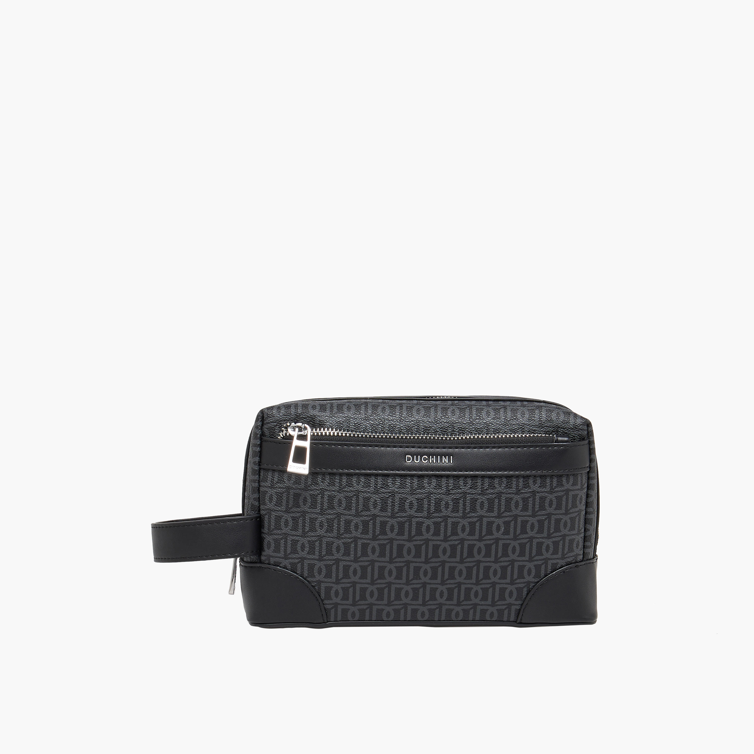 Duchini Men Monogram Print Pouch-travel-accessories-image-1
