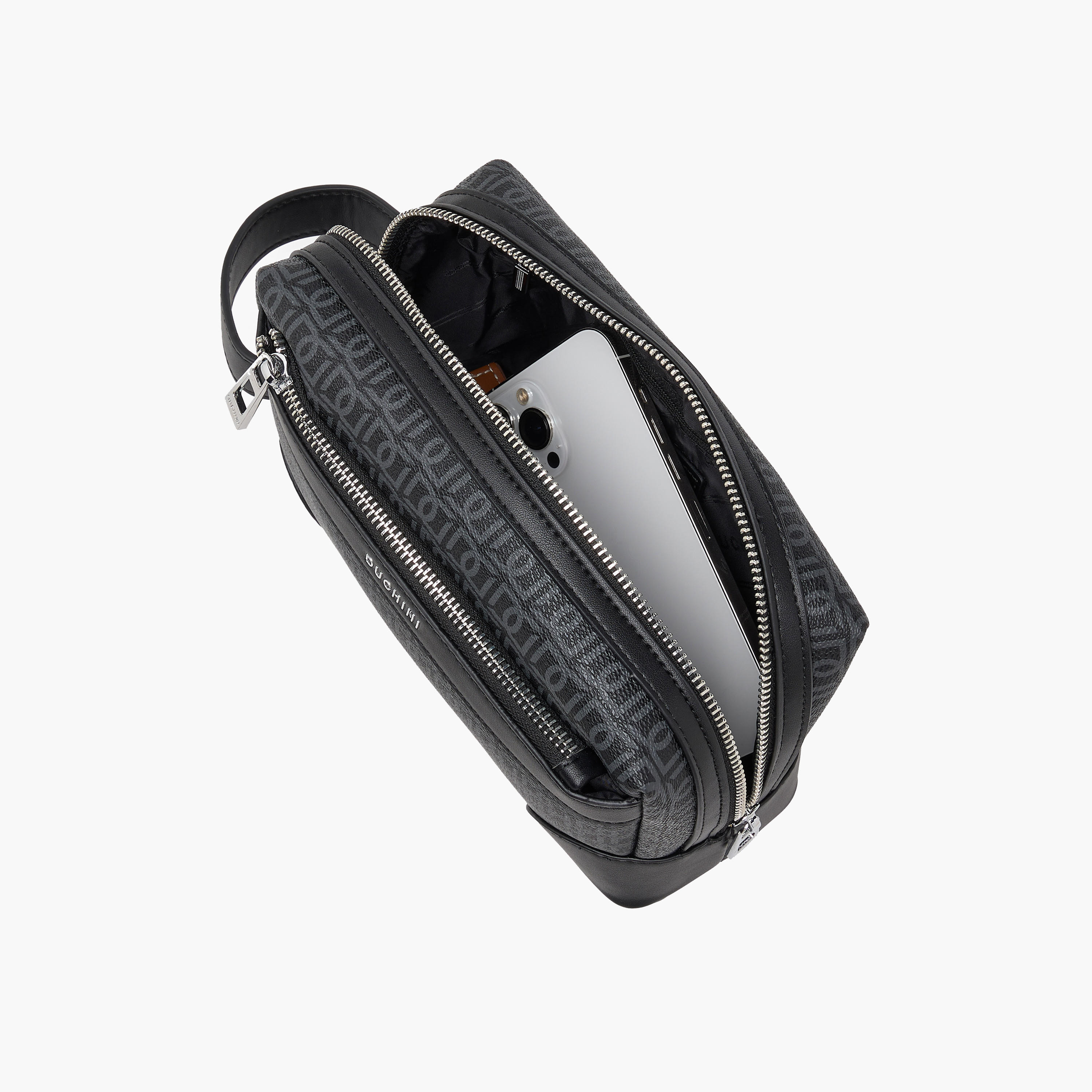 Duchini Men Monogram Print Pouch-travel-accessories-image-6