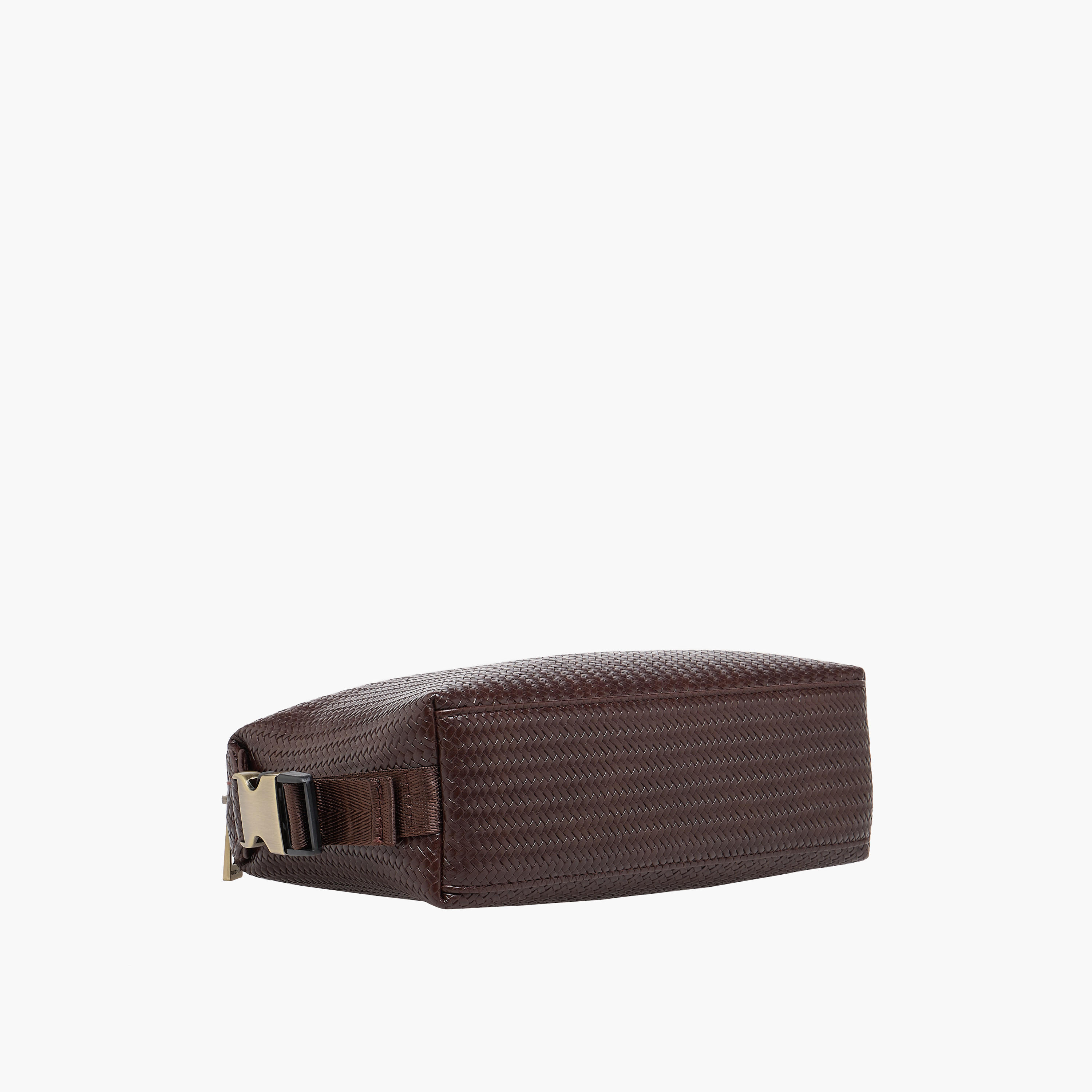 Duchini Men Chevron Textured Pouch with Buckle Strap-travel-accessories-image-5