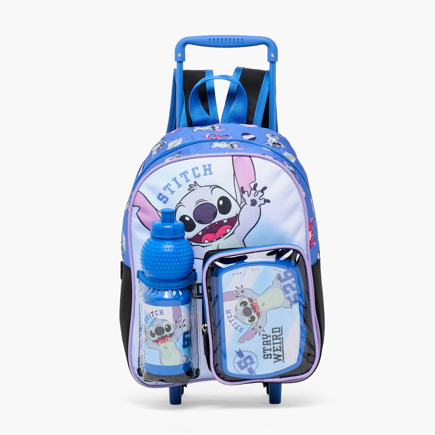 Disney Stitch 3-Piece Backpack Set for Kids 8-13 Years with Lunch Bag and Water Bottle-school-bagsandbackpacks-trolleybags-image-2