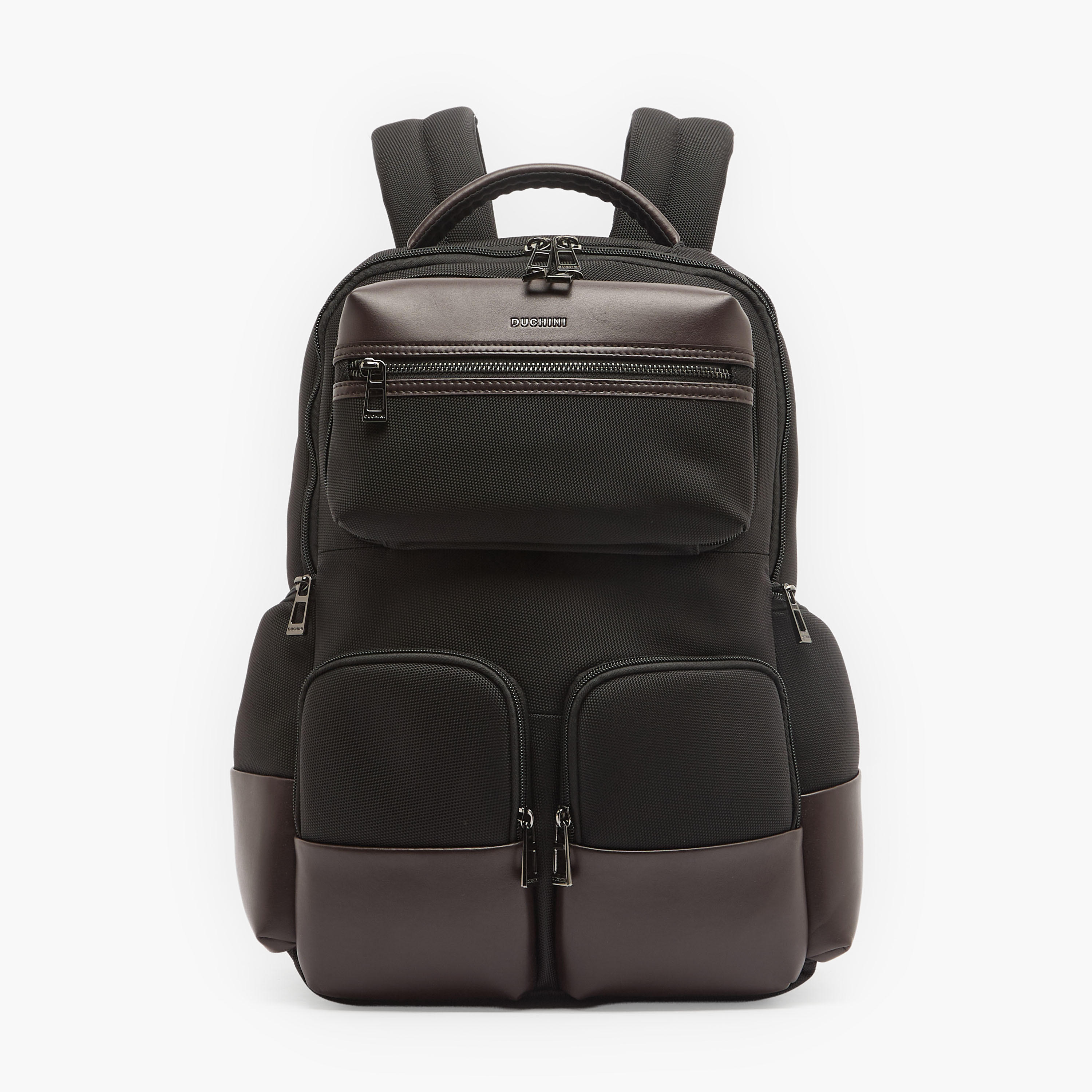 Duchini Men Padded Shoulder Strap Backpack-men-bags-image-1